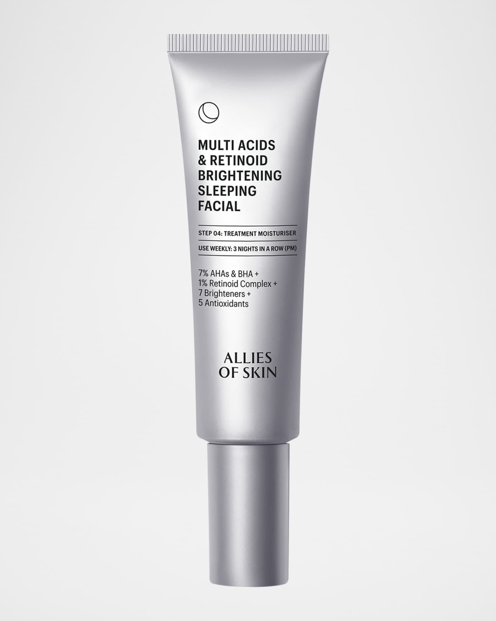 Multi Acids and Retinoid Brightening Sleeping Facial, 1.62 oz. 0