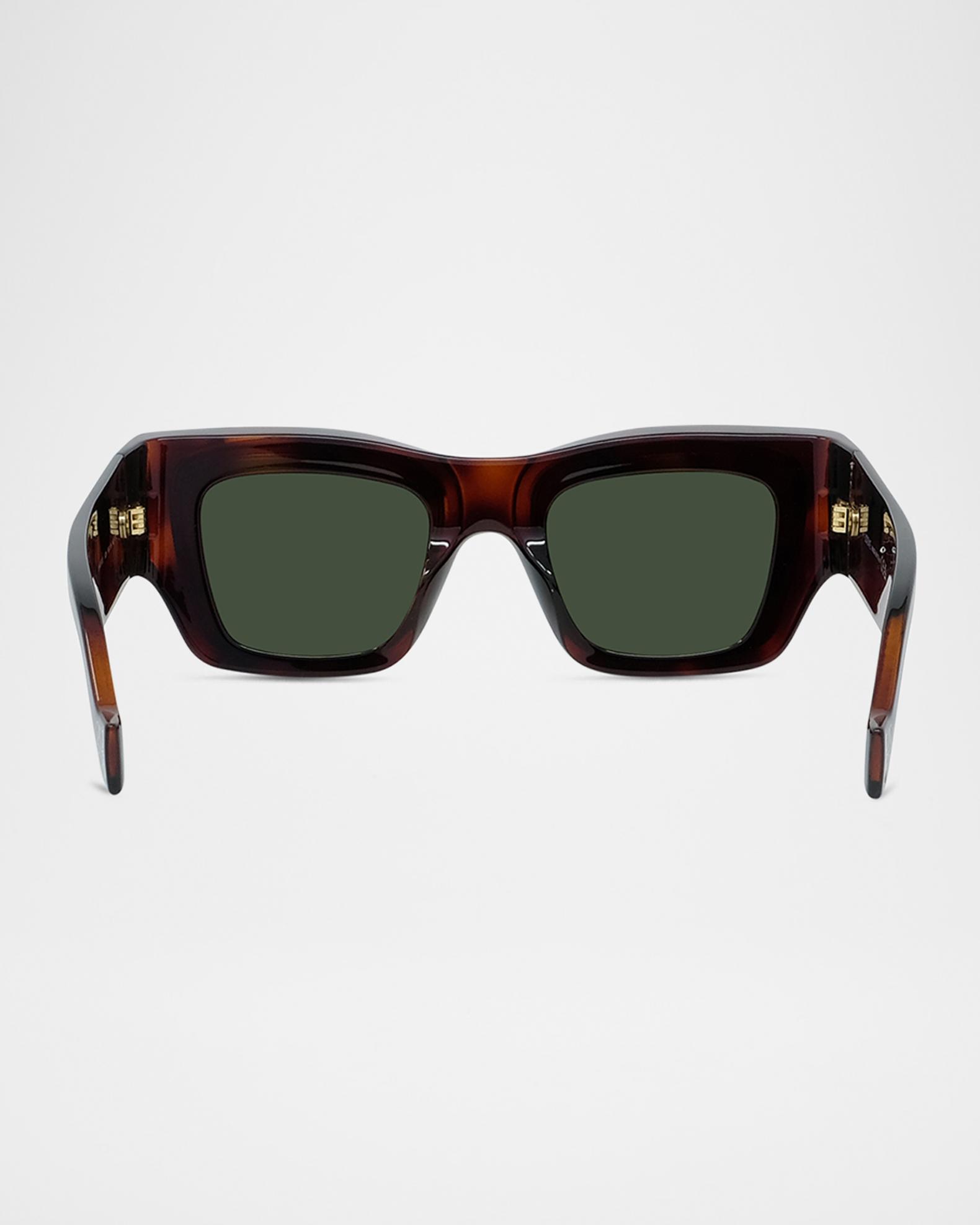 Signature Logo-Print Square Sunglasses | Neiman Marcus