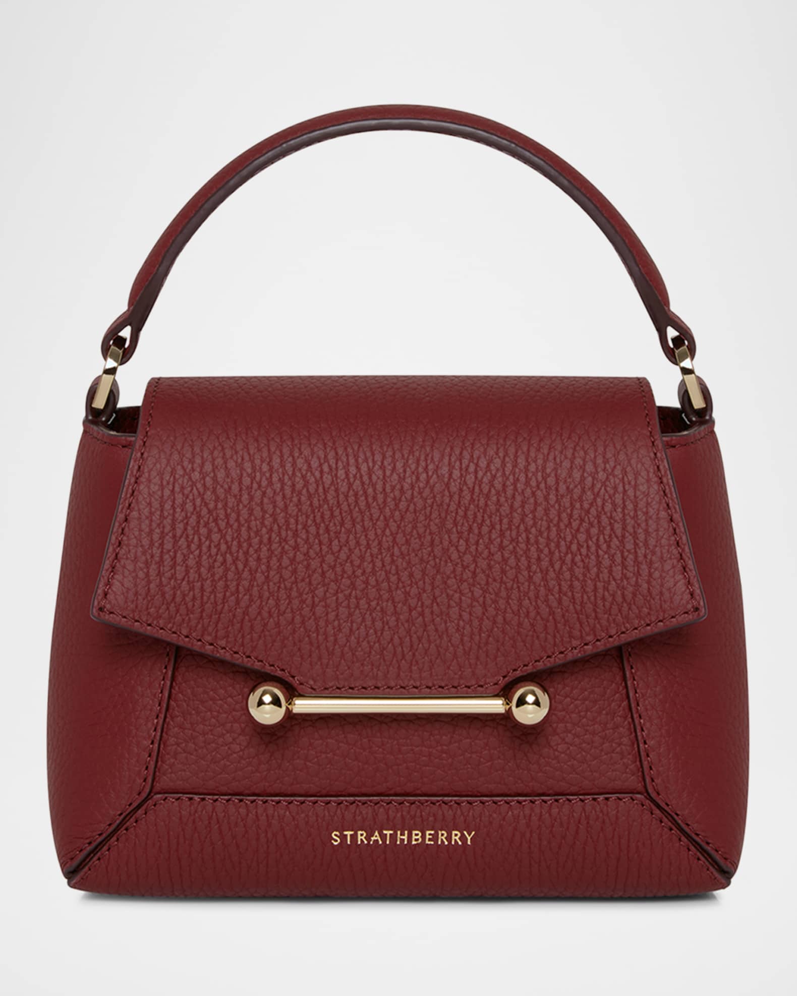 STRATHBERRY Mosaic Nano Leather Top-Handle Bag | Neiman Marcus