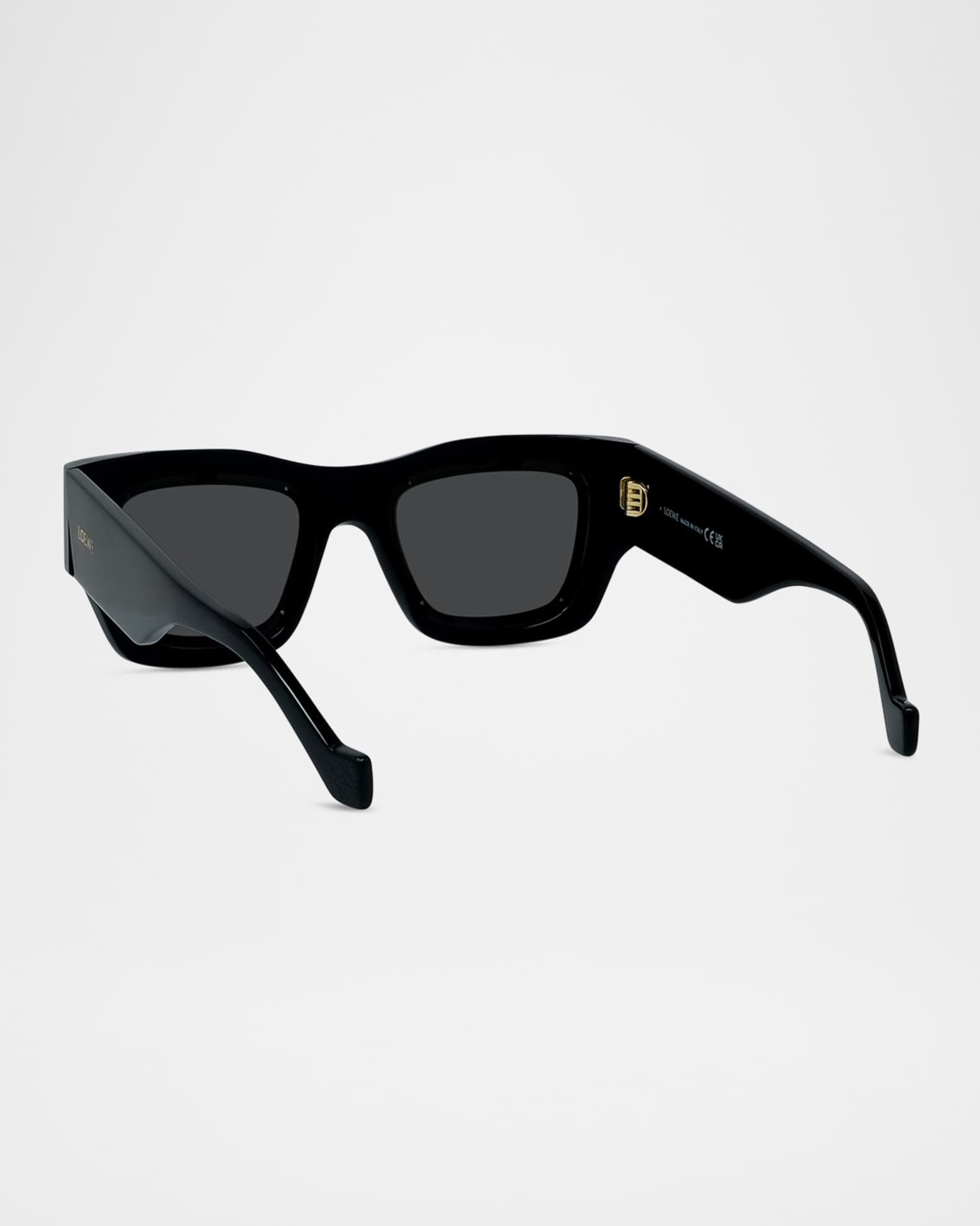 Men's Signature Acetate Rectangle Sunglasses 1
