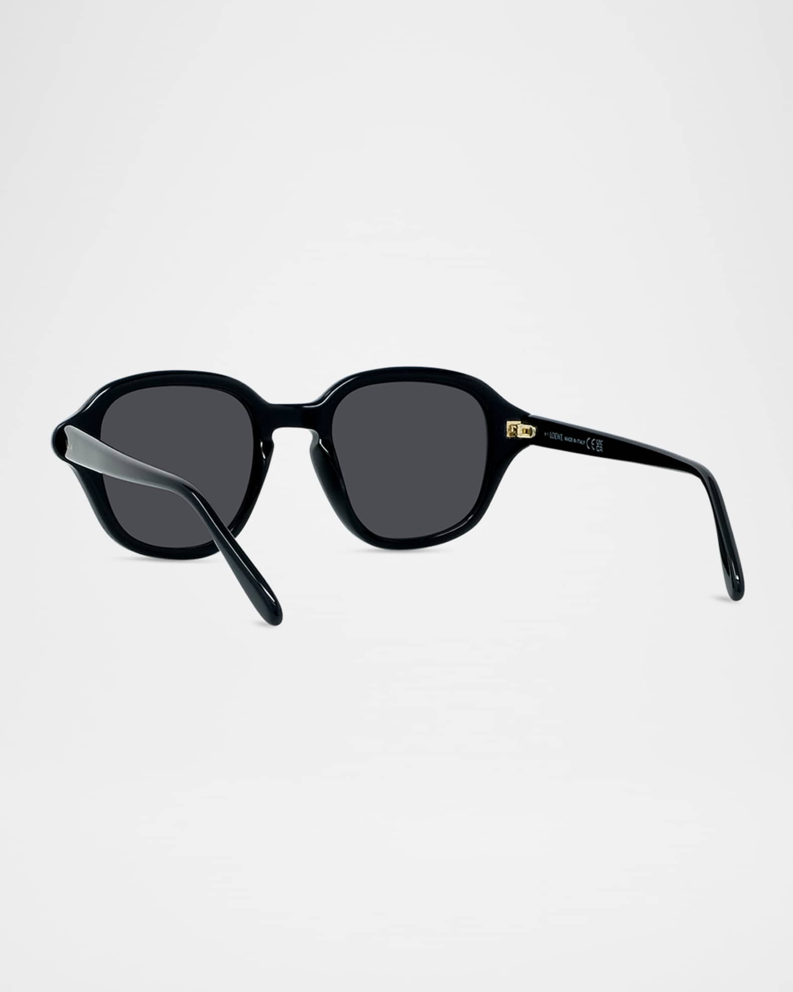 Men's Slim Acetate Square Sunglasses 1