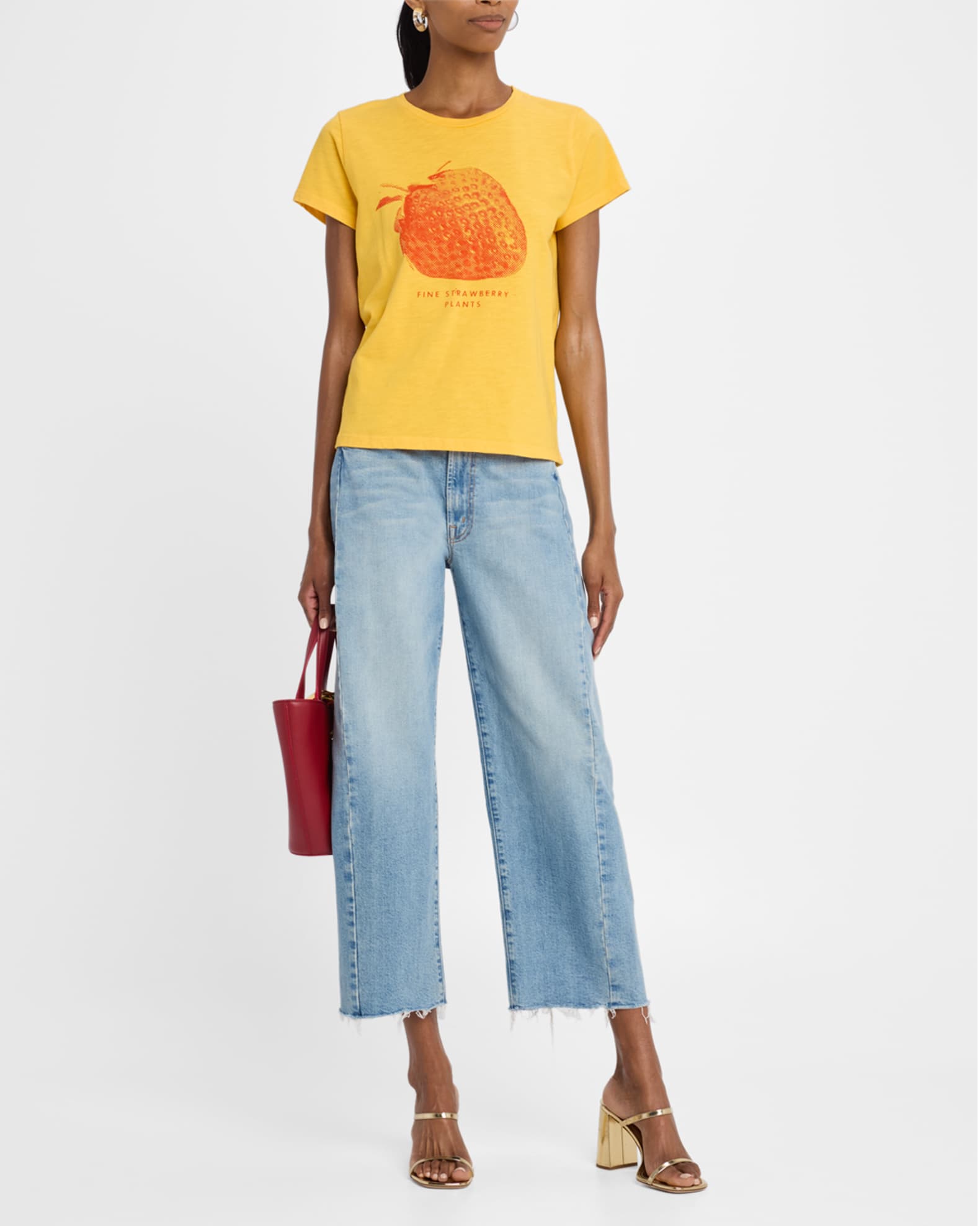 The Half-Pipe Ankle Fray Jeans 1