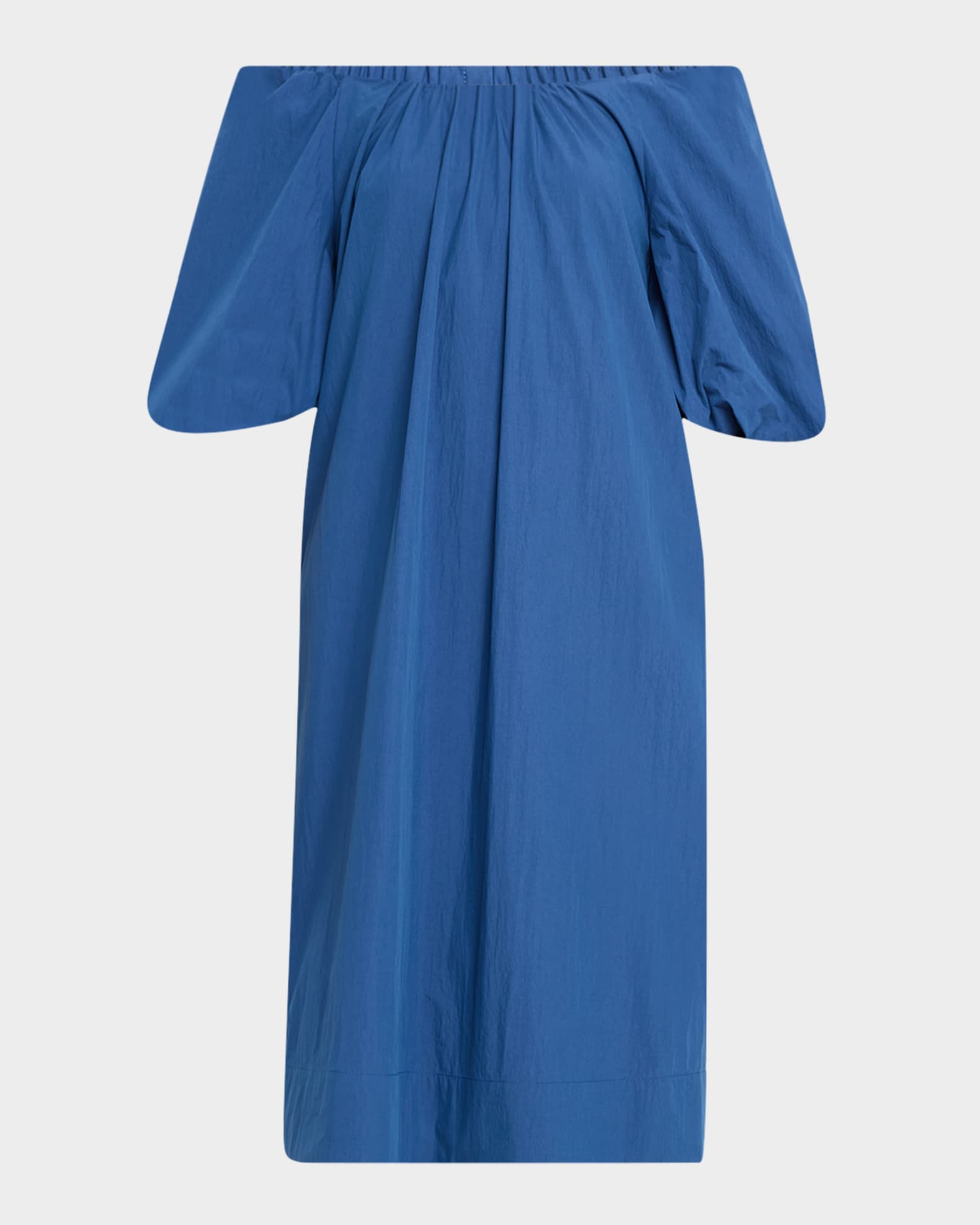 Ruched Off-Shoulder Dress 0
