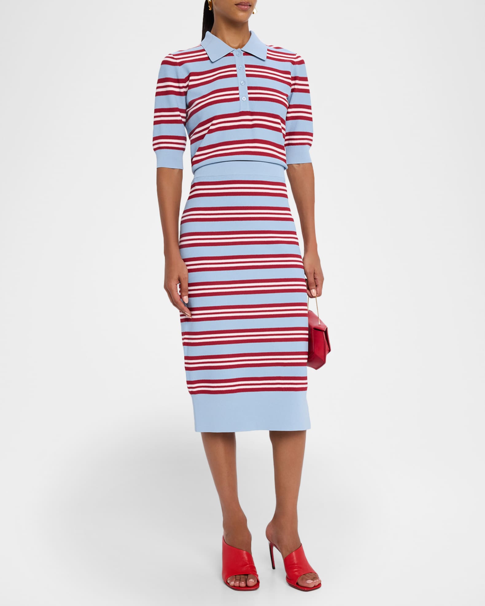 Rosalyn Knit Pencil Skirt 1