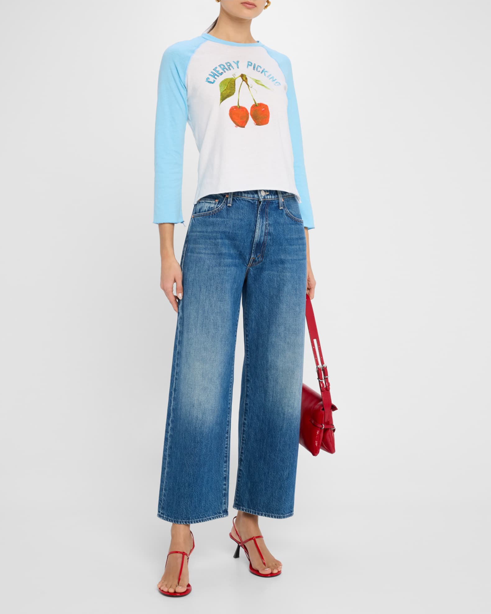 【MOTHER】THE DODGER ANKLEデニム Mother Women's The Dodger Ankle Jean | $258.00 | Saint Bernard
