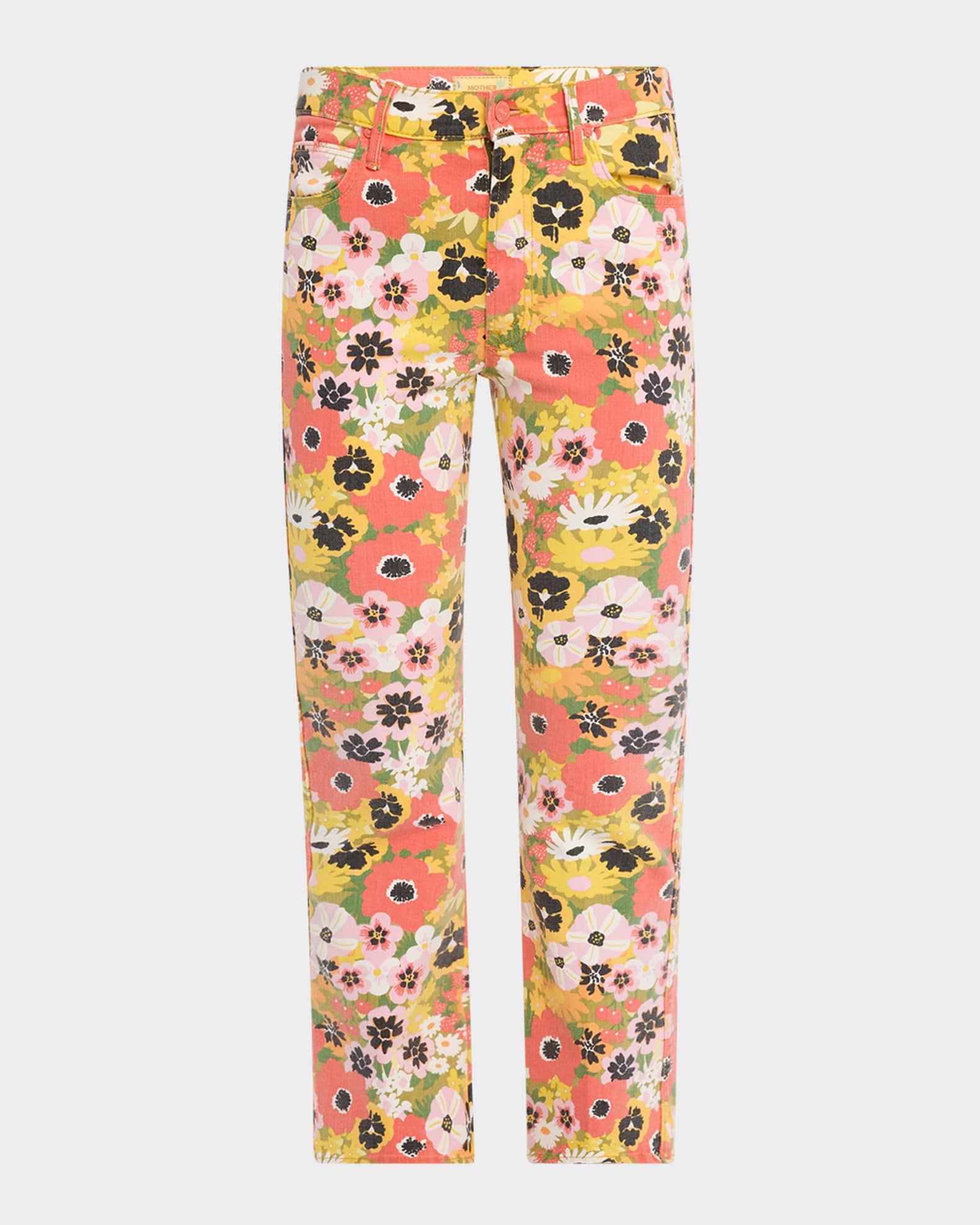 The Mid-Rise Smokin' Double Flood Jeans 0