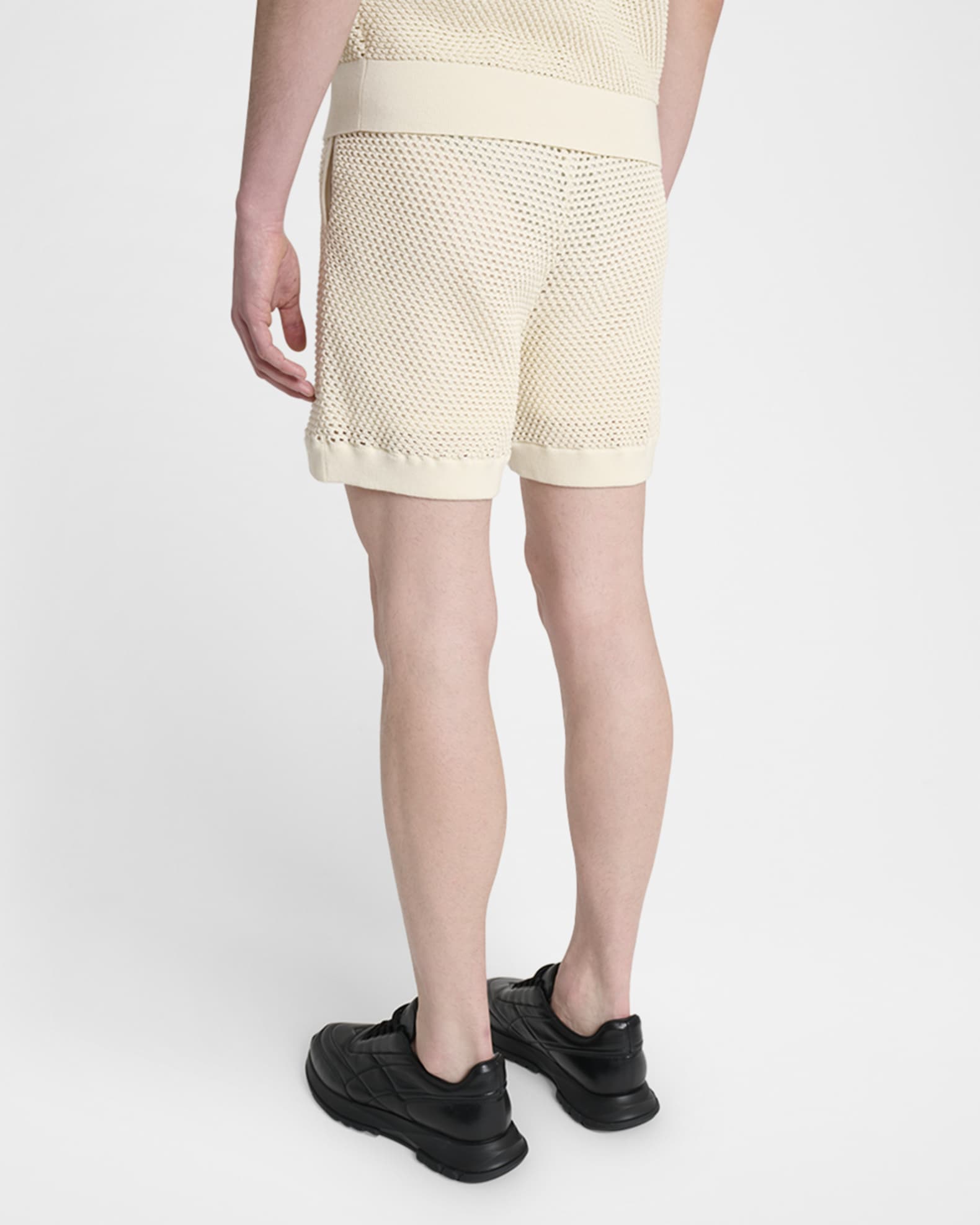 Givenchy Men's Mesh Knit Shorts | Neiman Marcus