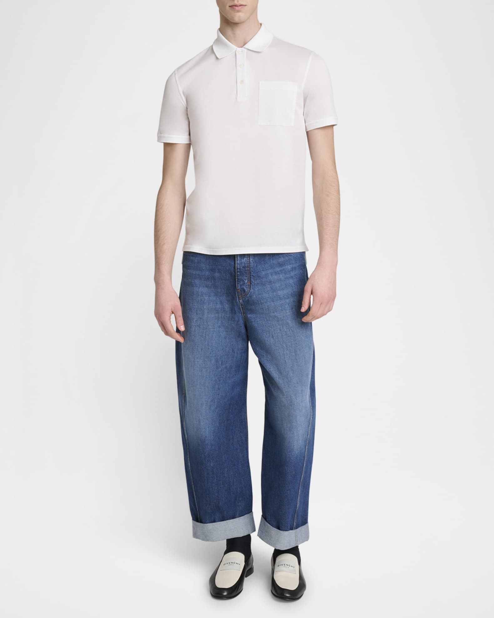 Men's Cotton Piqué Polo Shirt  1