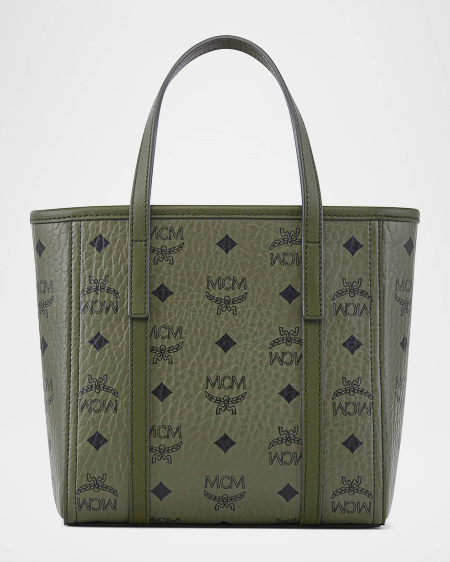 Toni Mini Visetos Shopper Top-Handle Bag 1