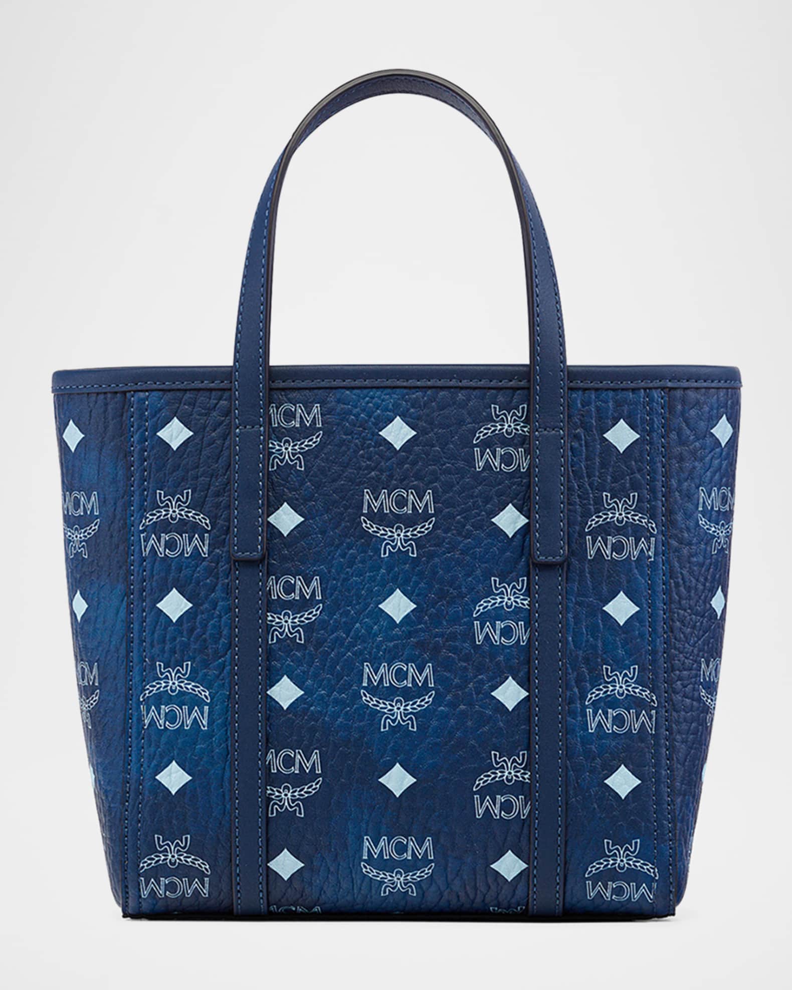 Toni Mini Visetos Shopper Top-Handle Bag 1
