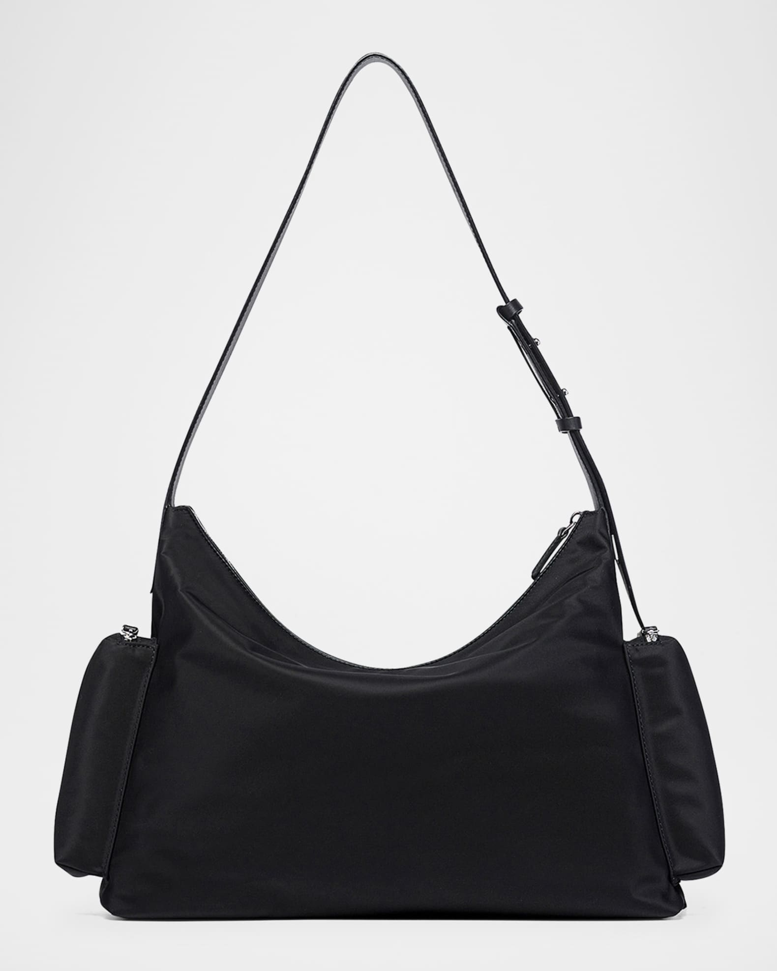 Aren Medium Nylon Hobo Bag 1