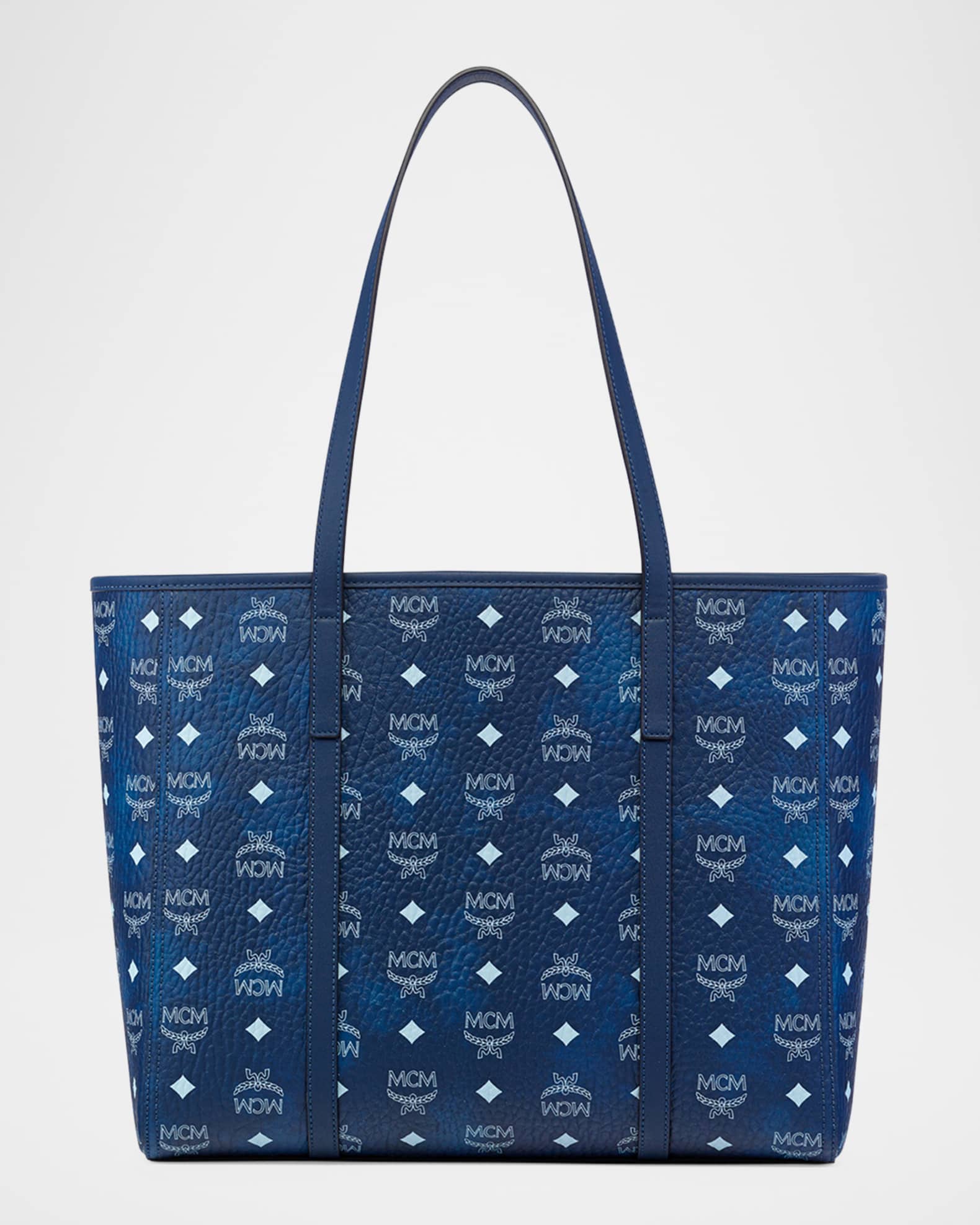 Toni Medium Visetos Shopper Tote Bag 1