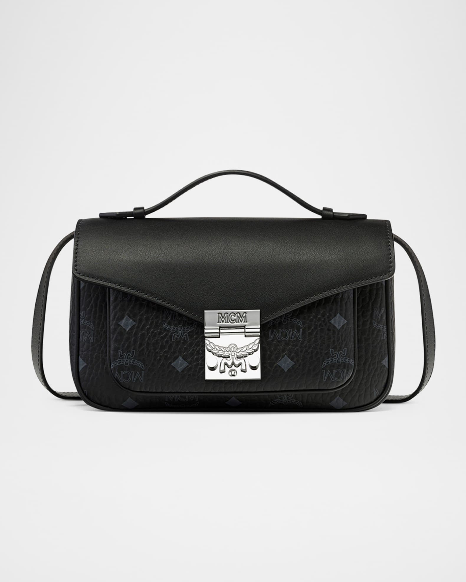 Tracy Medium Visetos Crossbody Bag 0
