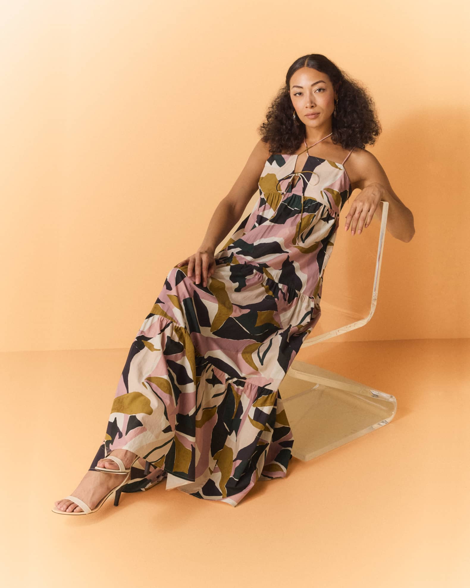Alannah Tiered Maxi Dress