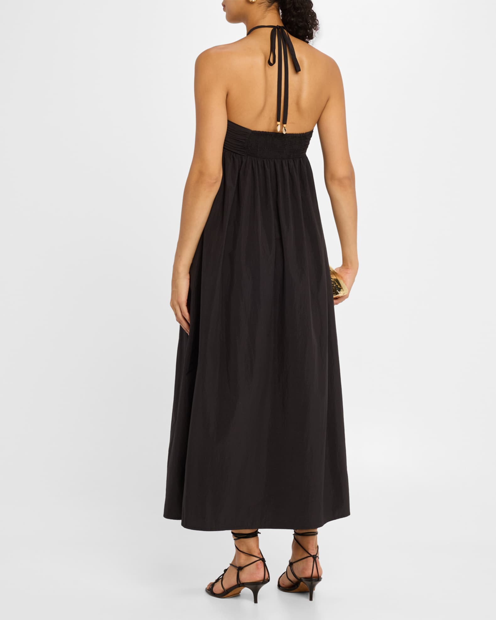 Rails Palazzo Halter Midi Dress Neiman Marcus