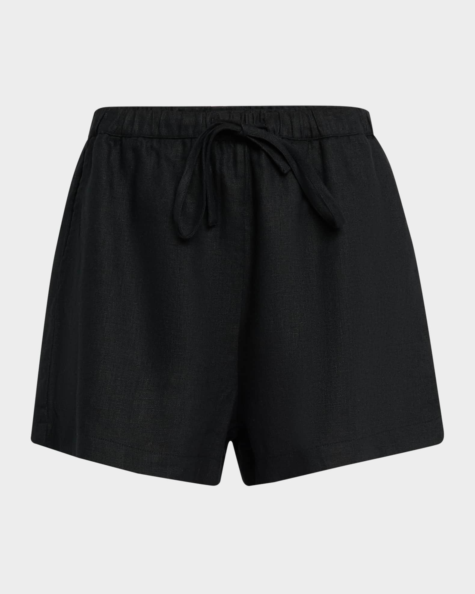 Jenner Linen Drawstring Shorts 0