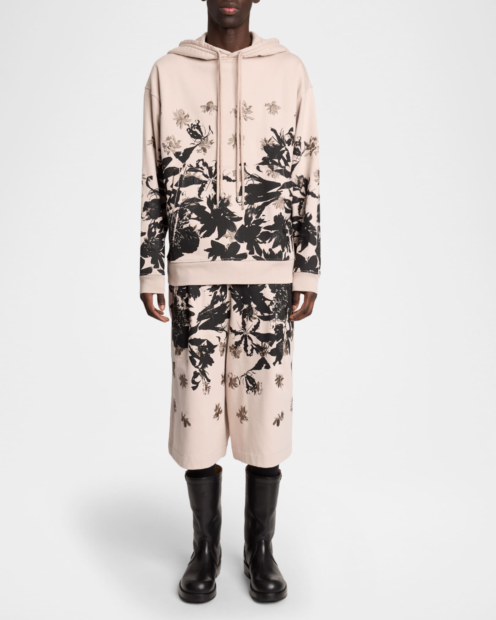 DRIES VAN NOTEN 花柄スウェット floral sweat XS ドリスヴァンノッテン 花柄 フラワー スウェット xs