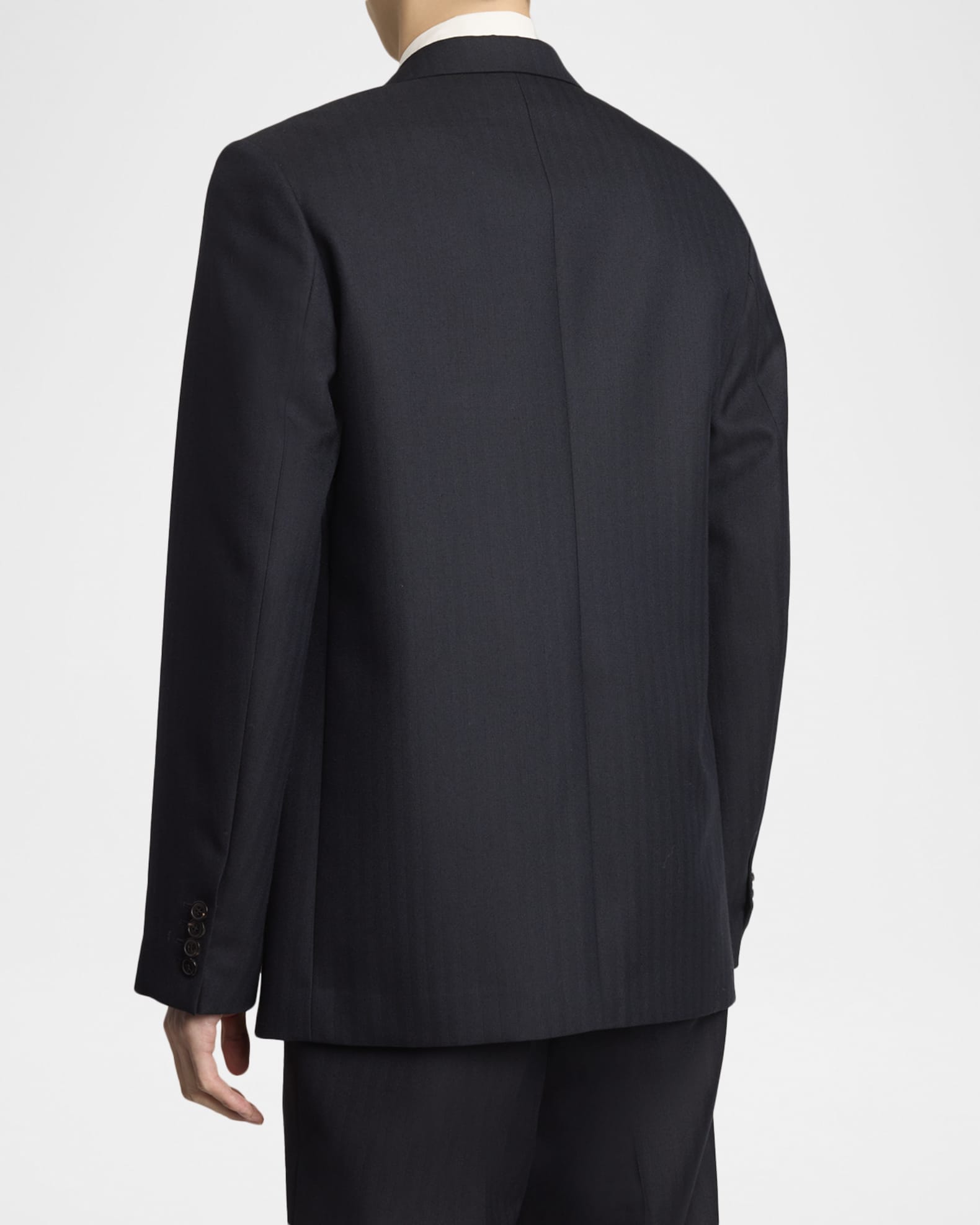 Dries Van Noten Men's Buforden Double-Breasted Wool Jacket