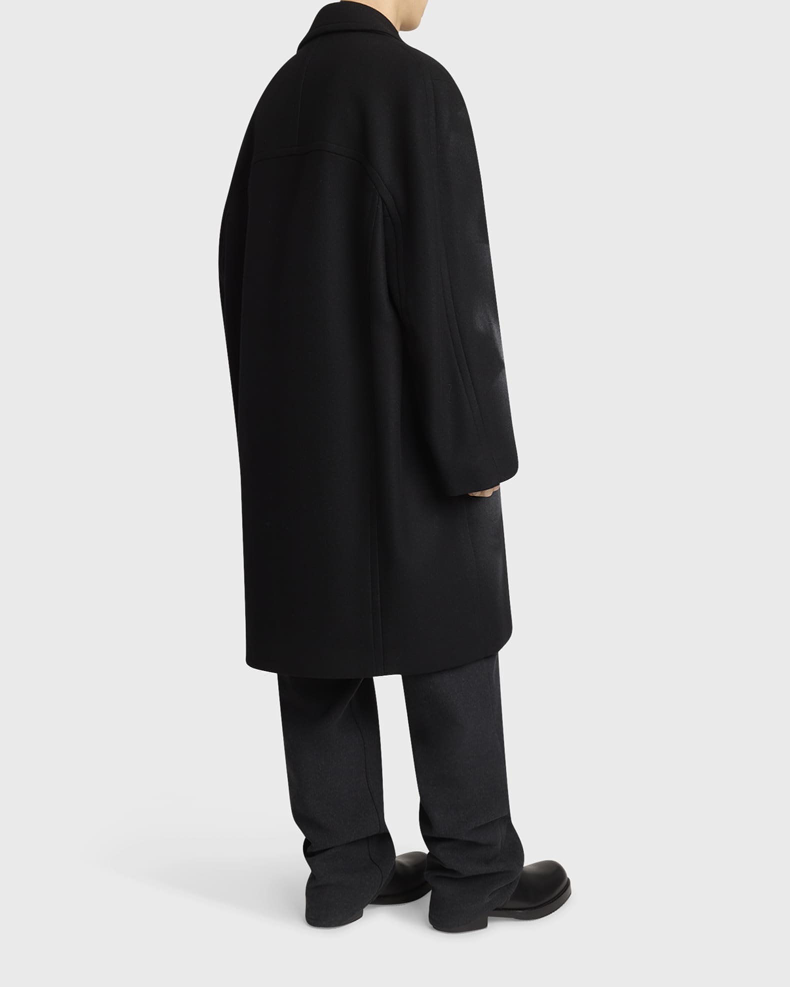 Dries Van Noten Men's Racos Printed Double-Breasted Coat | Neiman