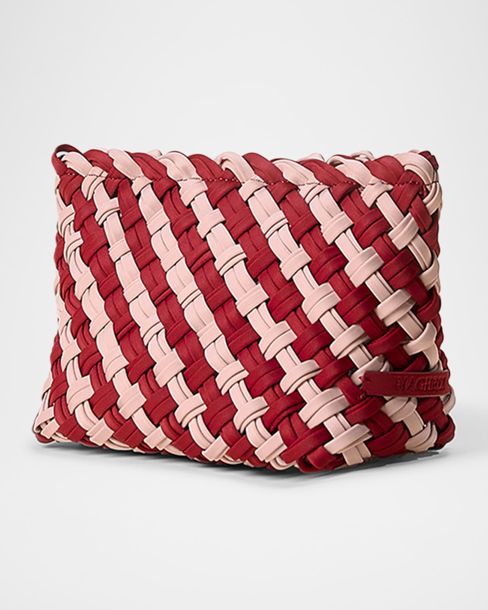 NAGHEDI ナゲディ Gigi Small Woven Clutch Bag NAGHEDI Gigi Small Woven Clutch Bag | Neiman Marcus