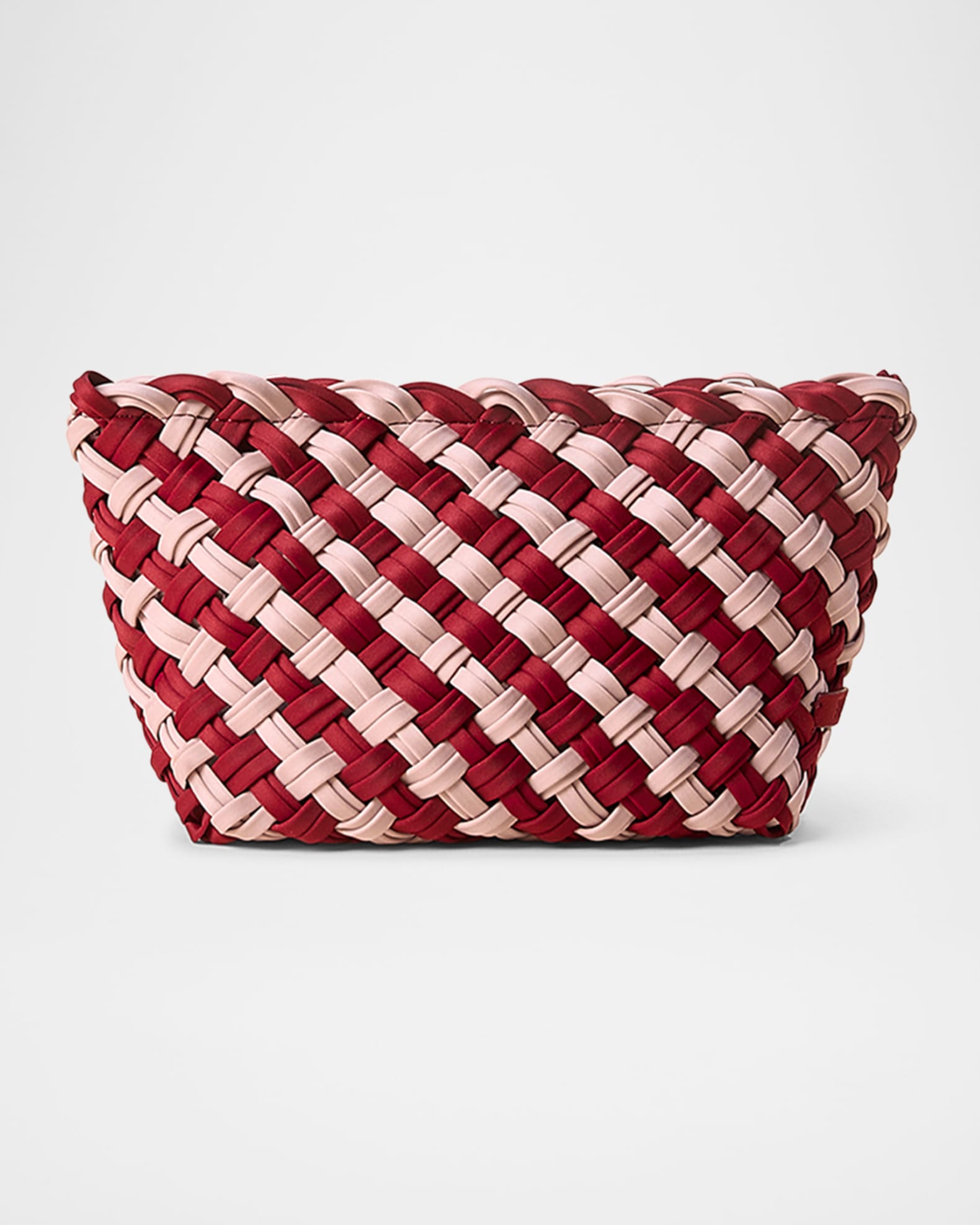 Gigi Small Woven Clutch Bag 0