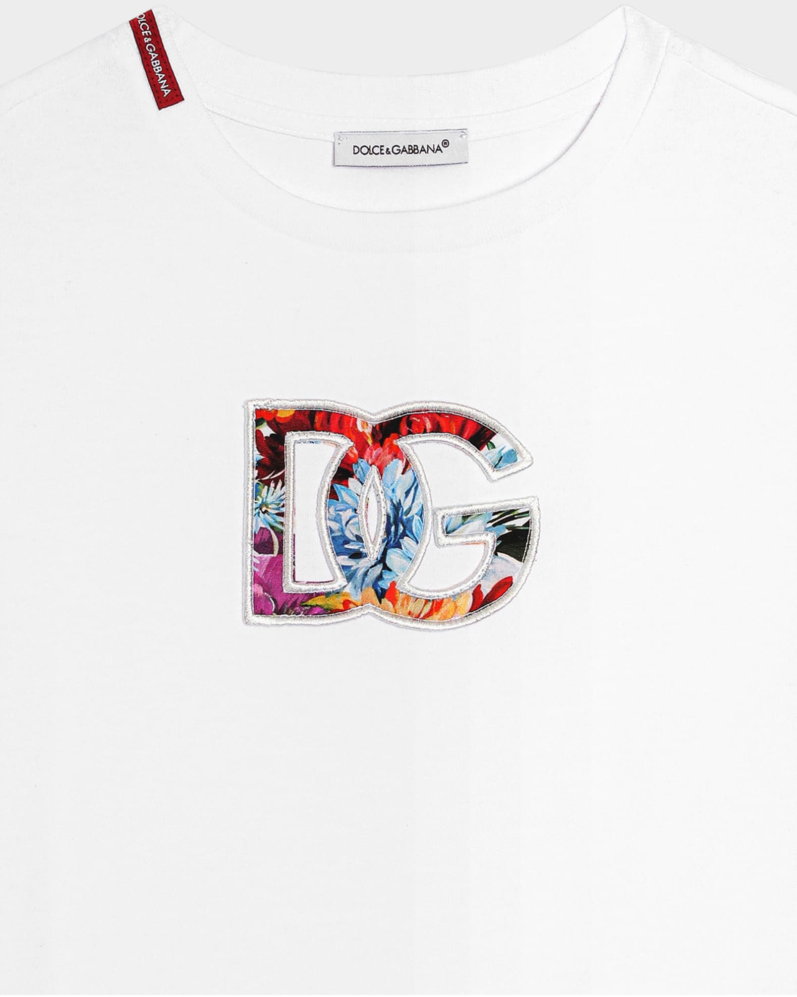 Girl's DG Logo Jersey T-Shirt | Neiman Marcus