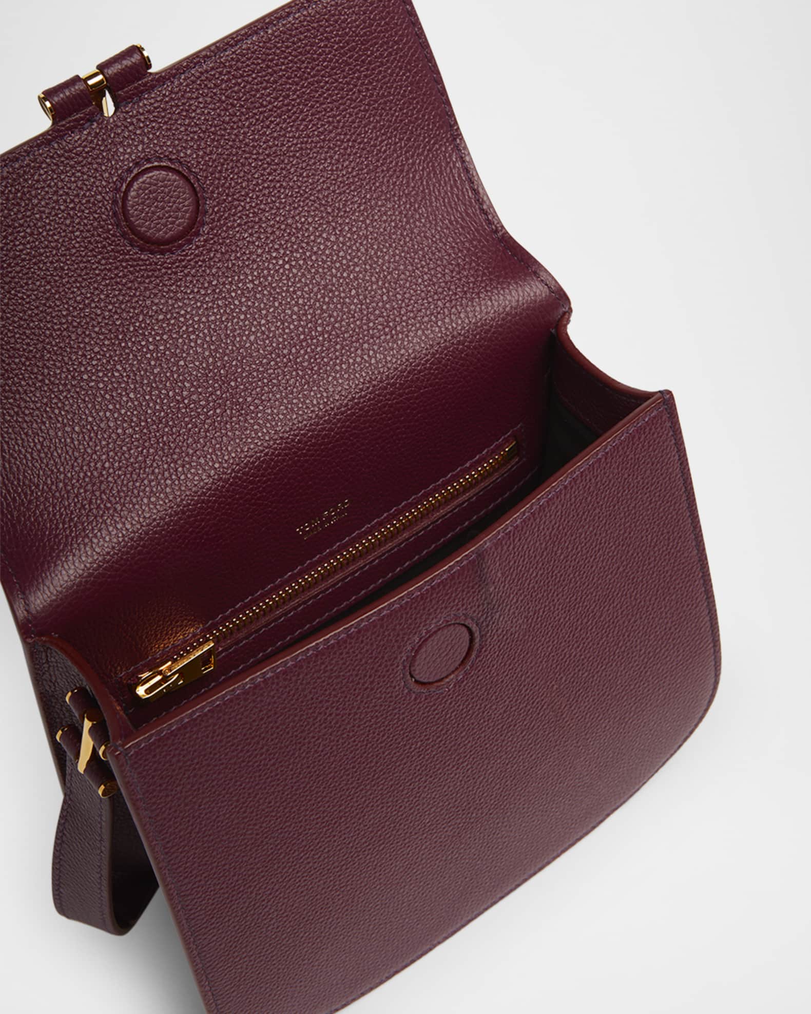 TOM FORD Tara Mini Crossbody Bag in Grain Leather | Neiman
