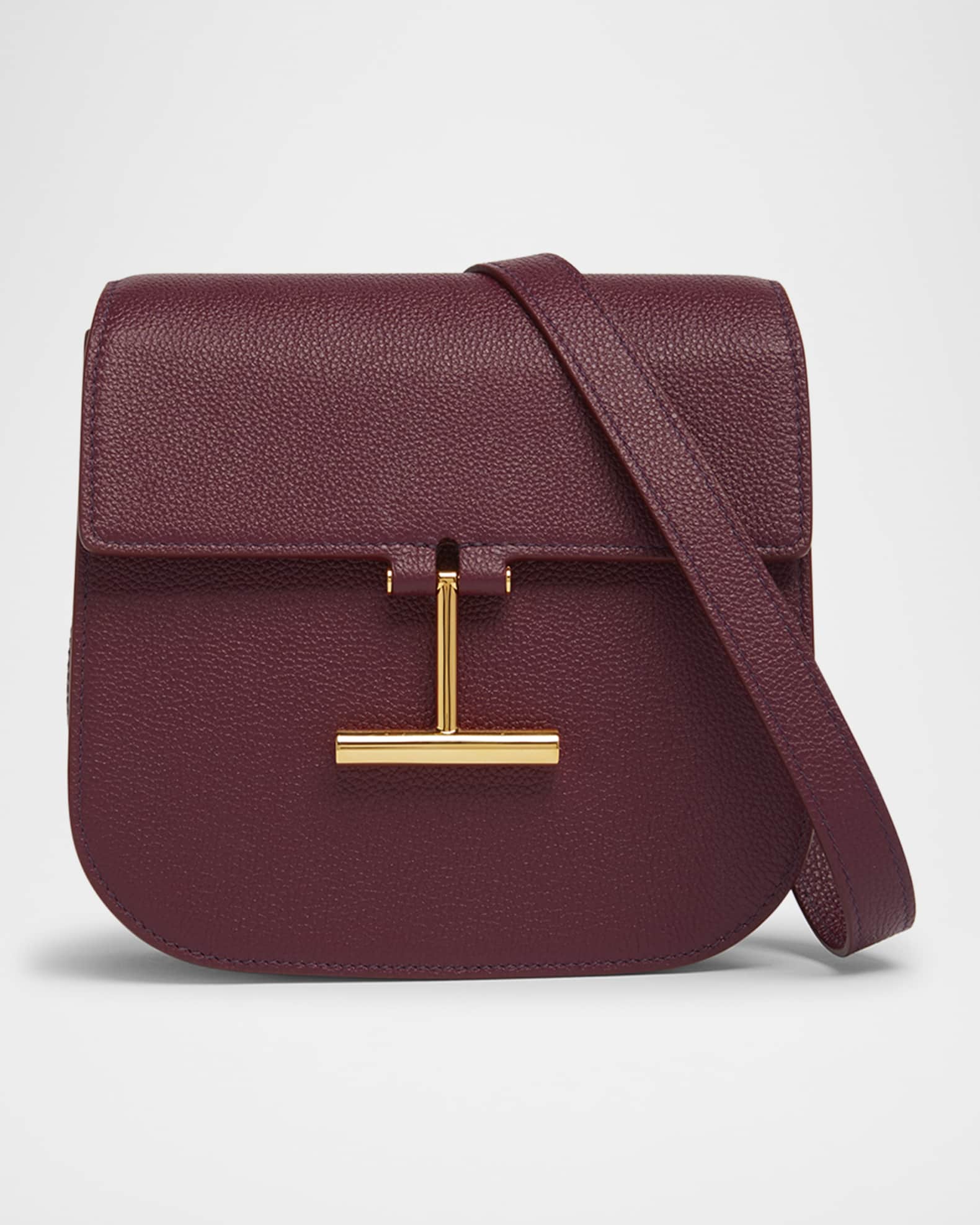 Tara Mini Crossbody Bag in Grain Leather  0