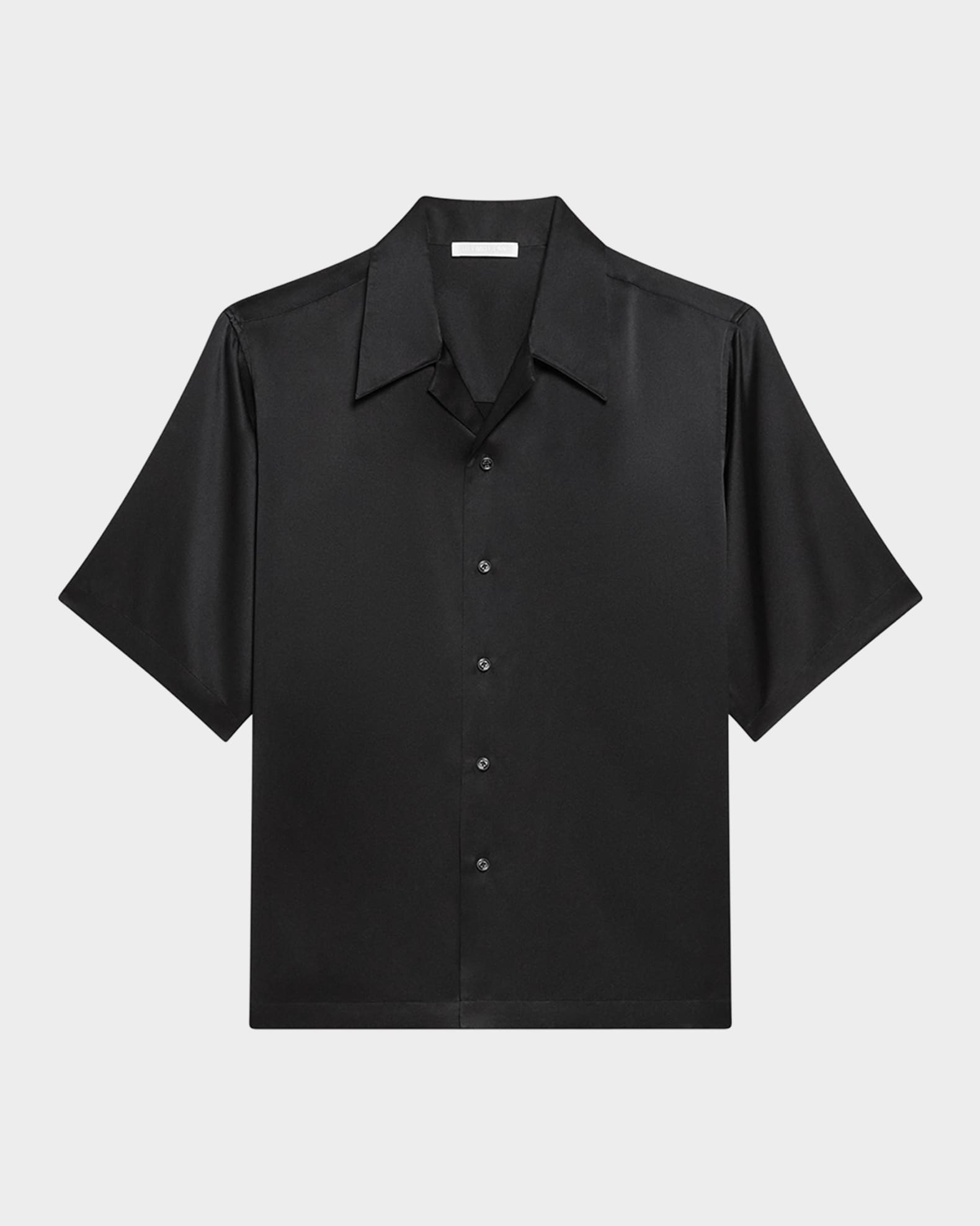 Men's Boxy Silk Camp Shirt 0
