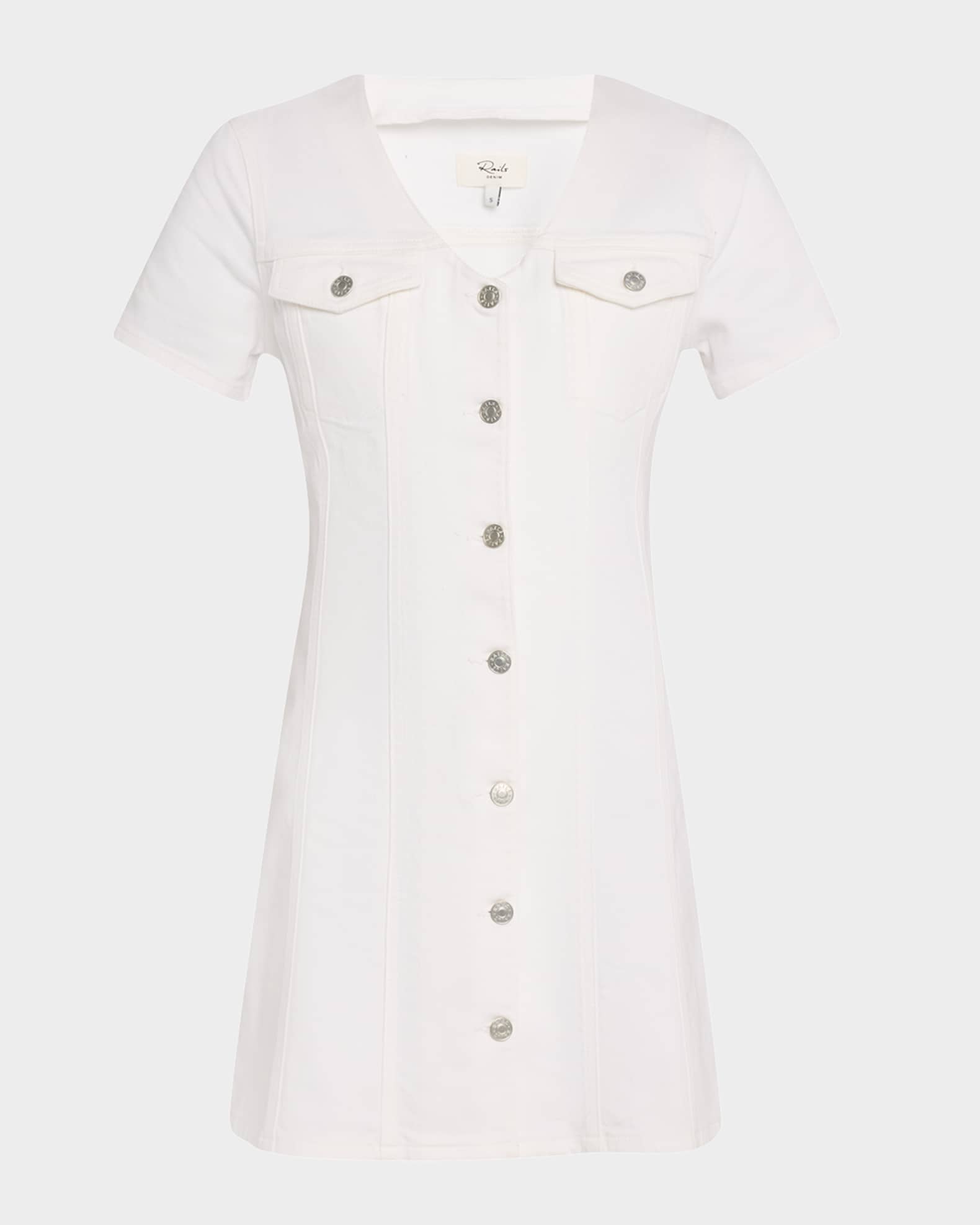 Saratoga Denim Mini Dress 0