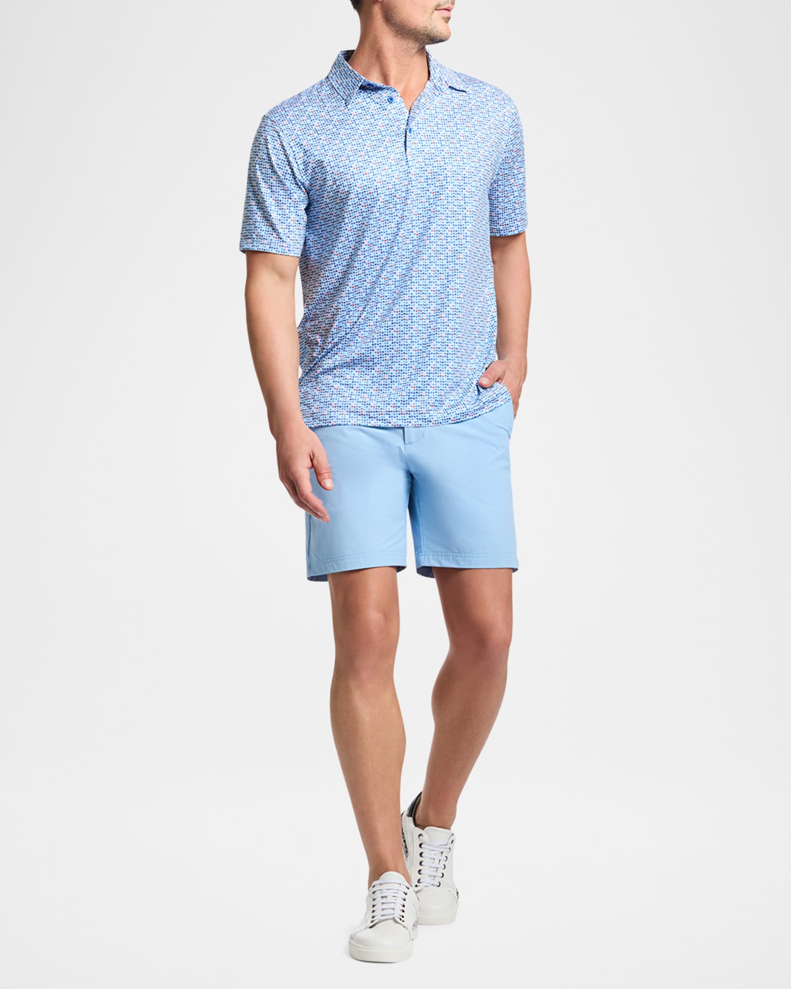Men's Galan Knit Polo Shirt 1