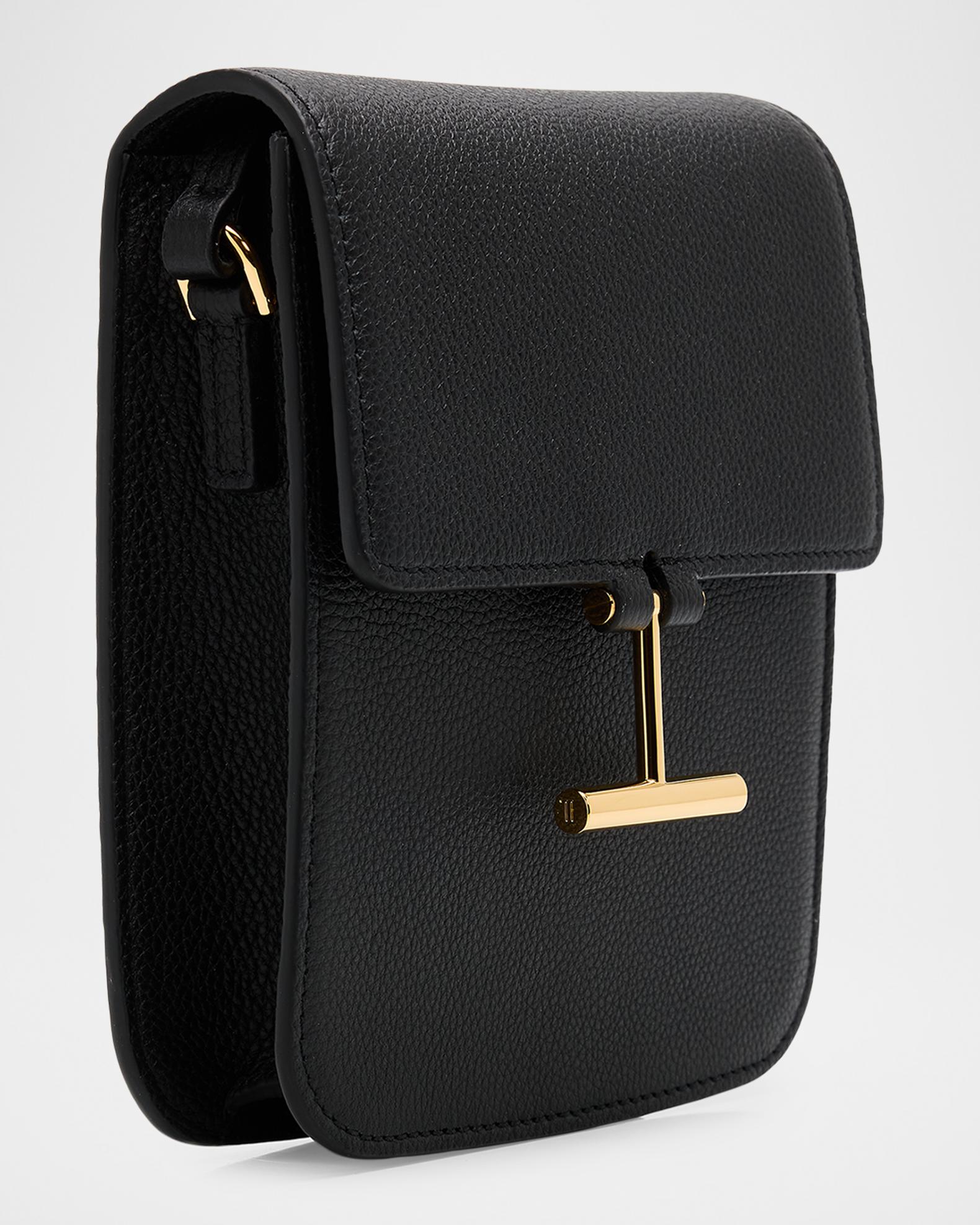 TOM FORD タラ　ミニクロスボディバッグ TOM FORD Tara Mini Crossbody Bag in Grain Leather | Neiman Marcus