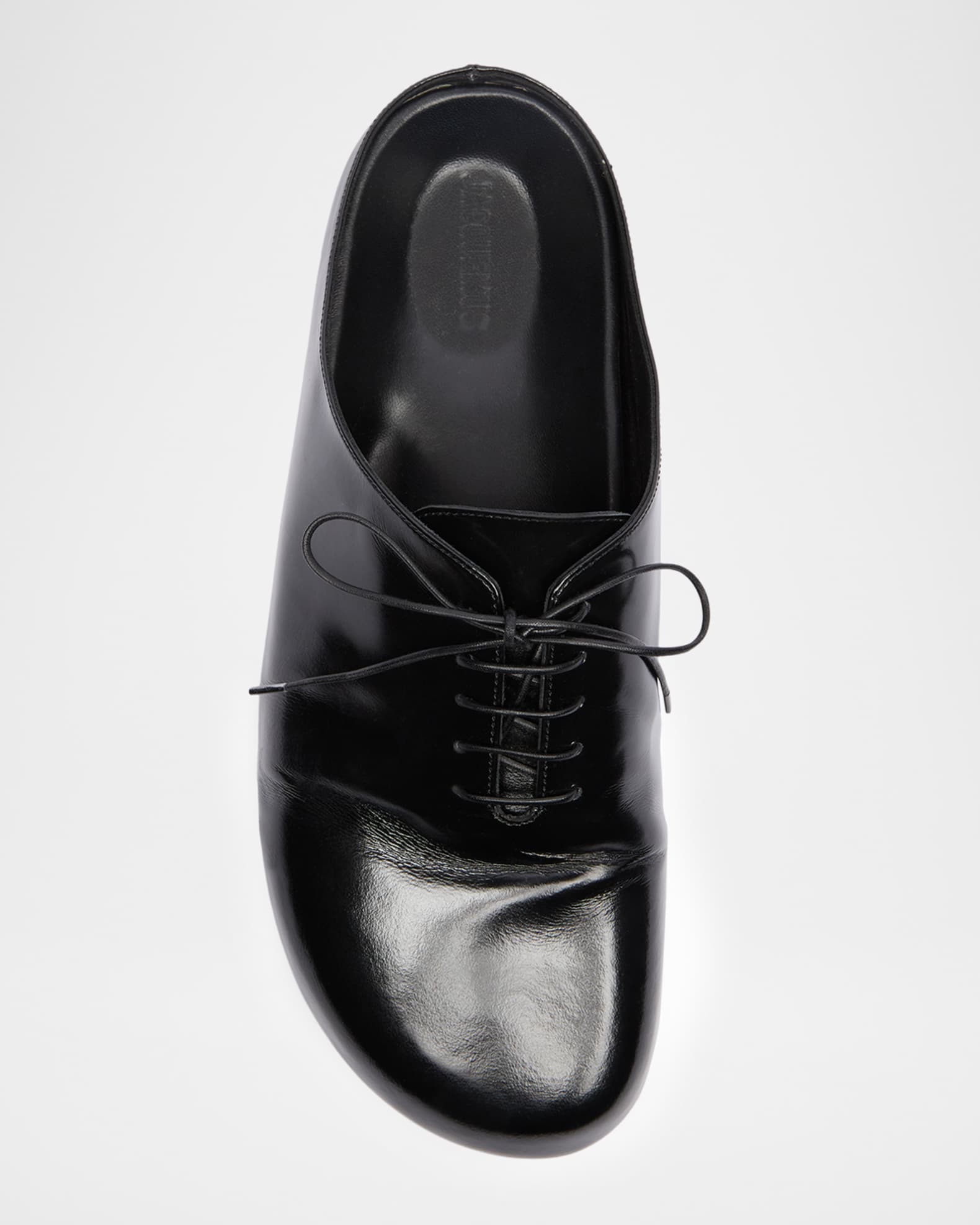 Jacquemus Men's Les Derbie Leather Mules | Neiman Marcus