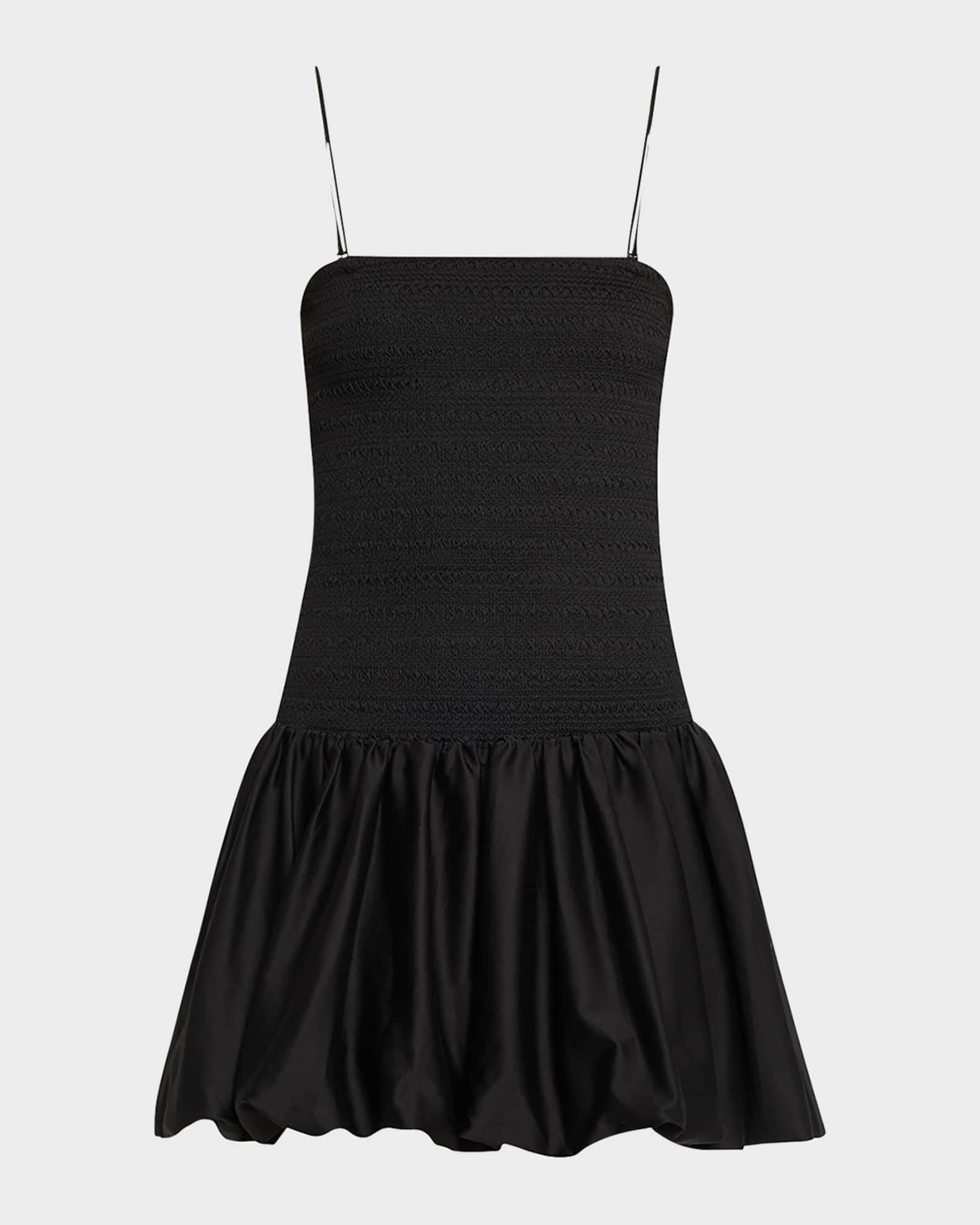 drop waist bubble skirt dress Ribbed Bubble Skirt Mini Dress – edikted main image 0