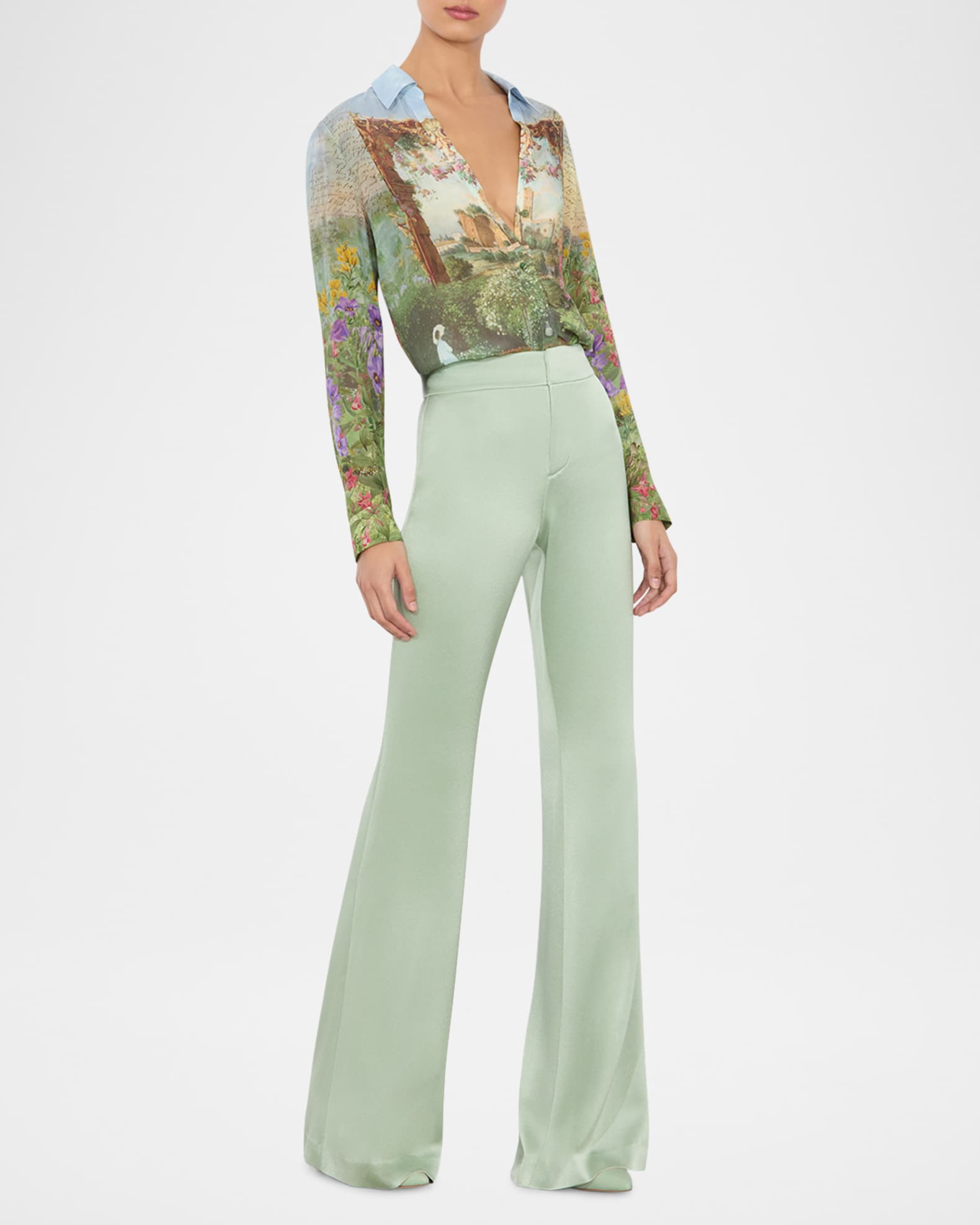 Dusk to Dawn Eloise Button-Front Blouse 1