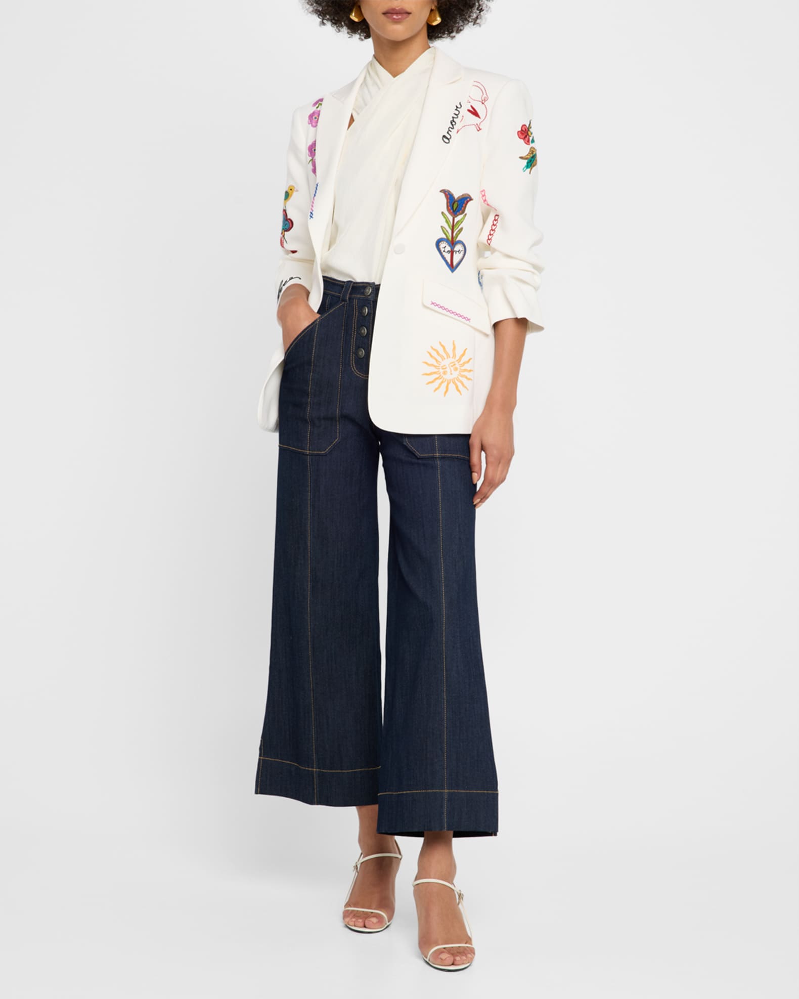 Cheyenne Scrunched Summer Love Blazer 1