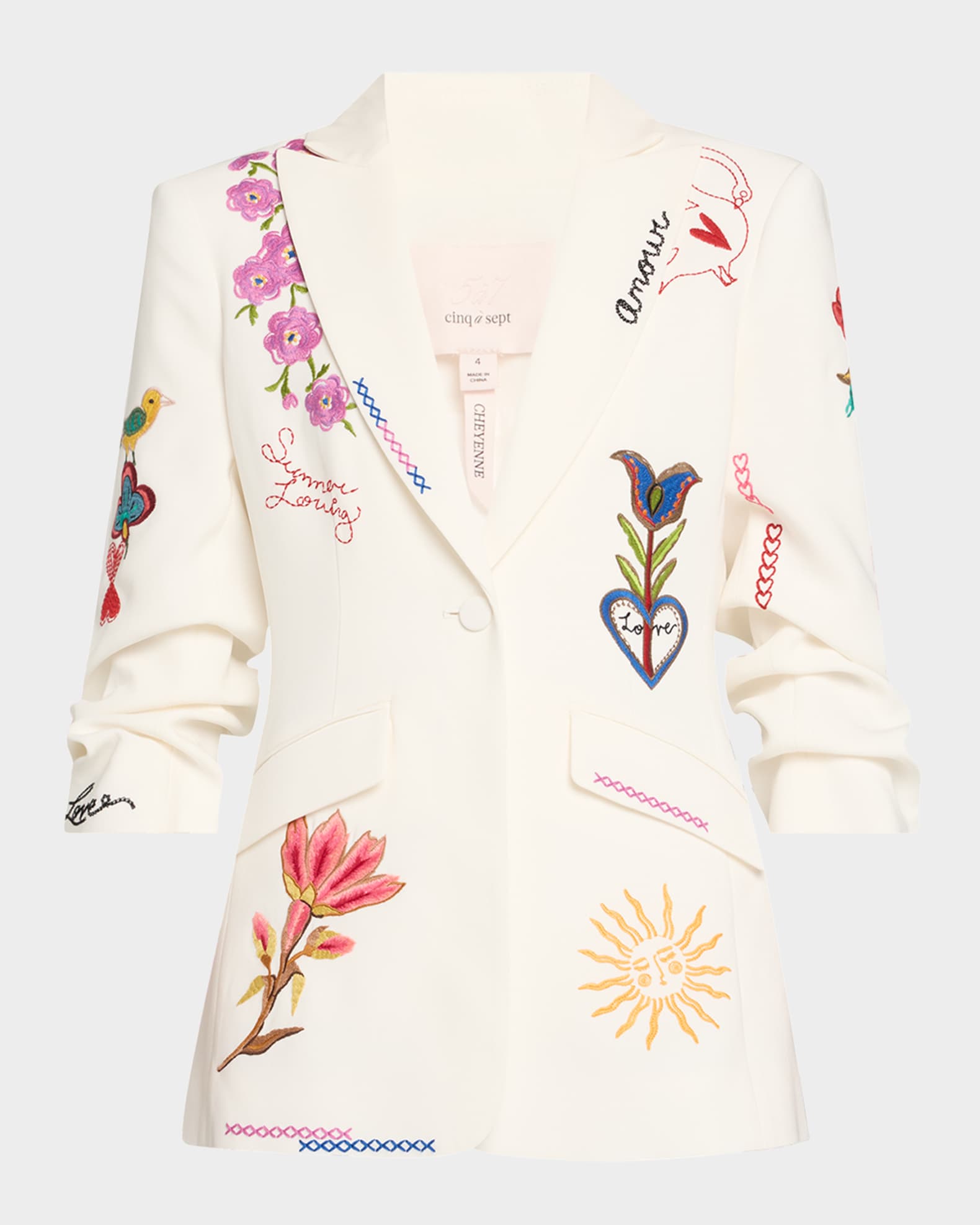Cheyenne Scrunched Summer Love Blazer 0