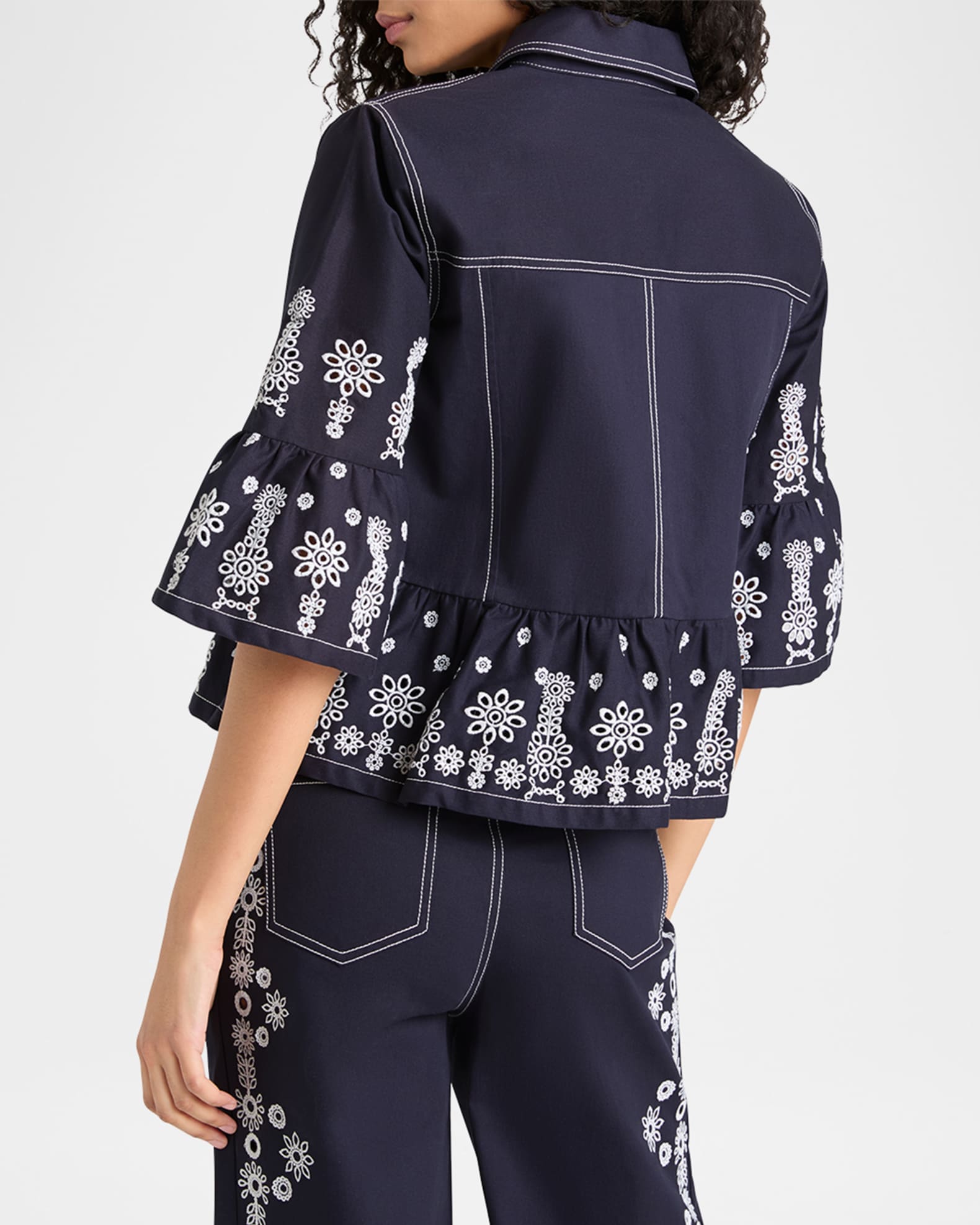 Mandie Eyelet Jacket 1
