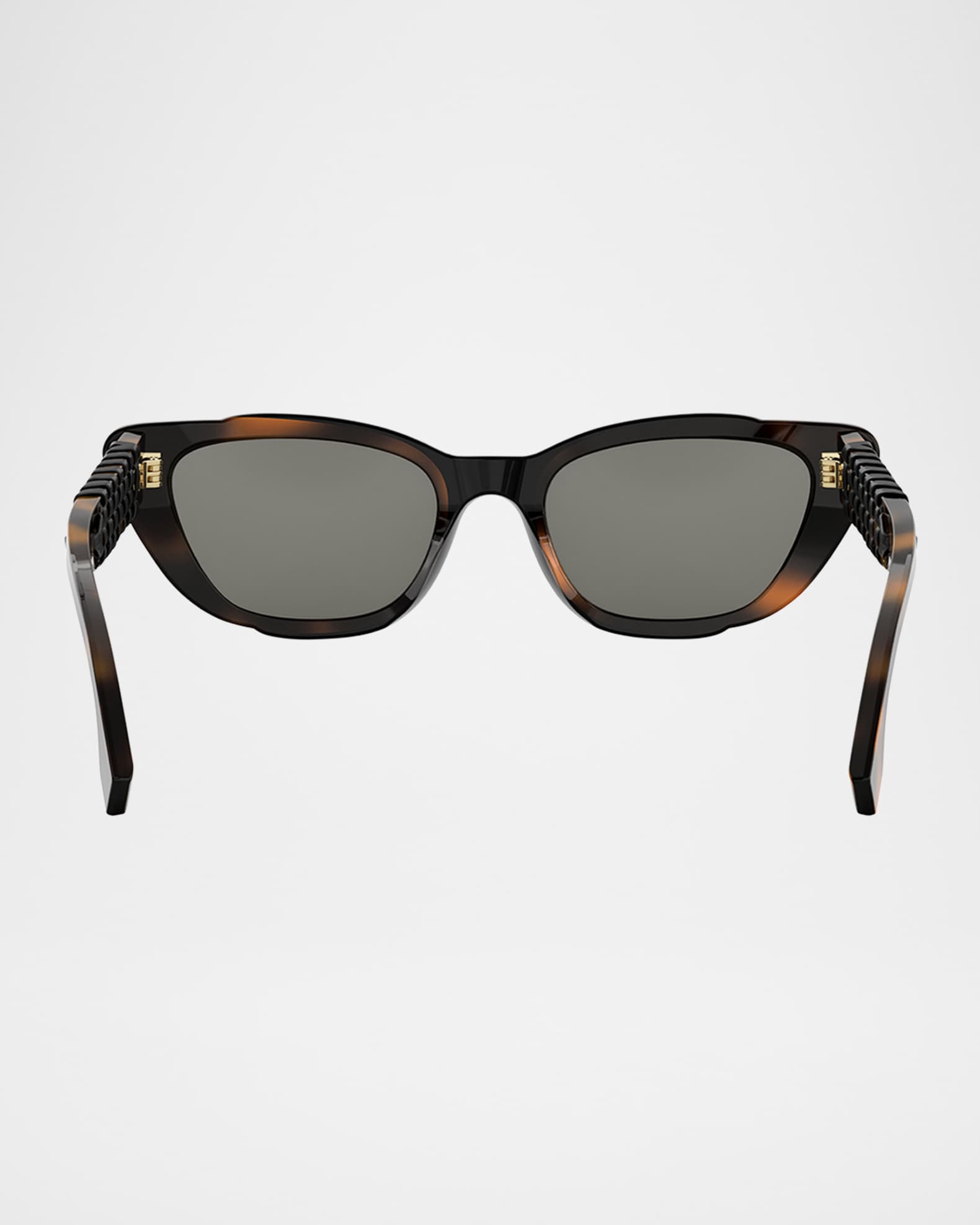 Fendi Interlace Acetate Cat-Eye Sunglasses | Neiman Marcus