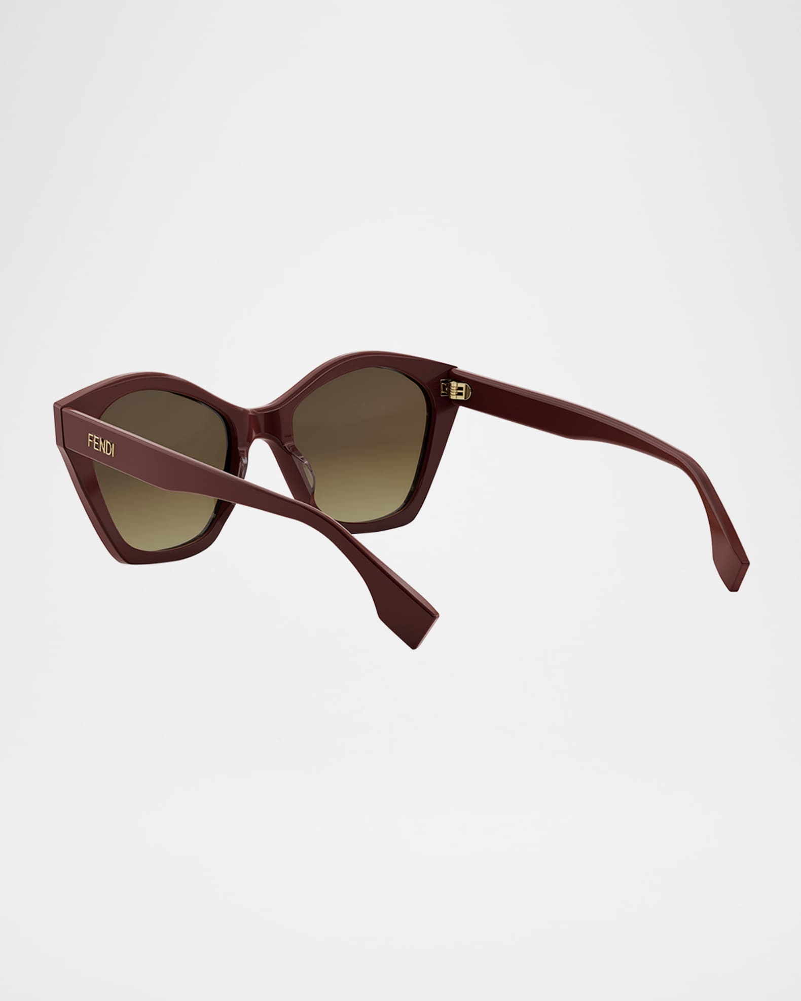 Fendi Lettering Square Acetate Sunglasses | Neiman Marcus
