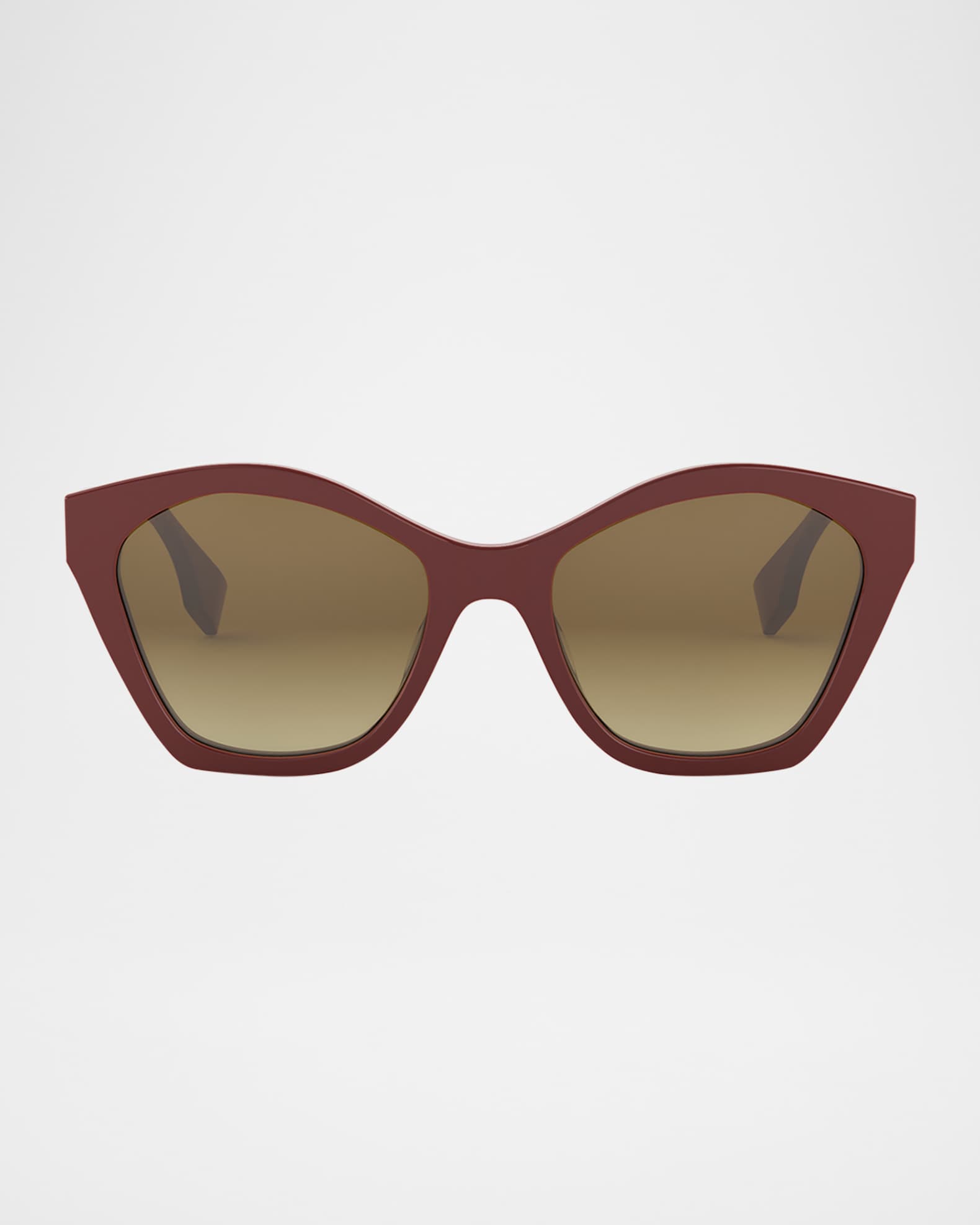 Fendi Lettering Square Acetate Sunglasses | Neiman Marcus