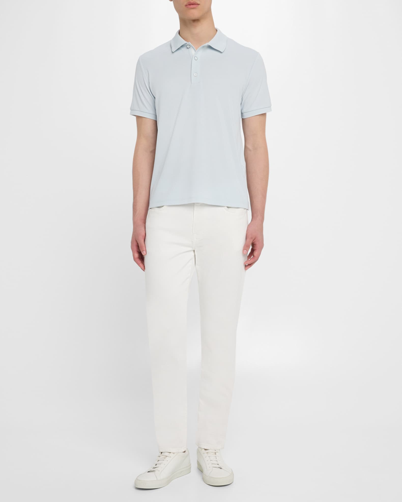 Men's Tech Stretch Pique Polo Shirt