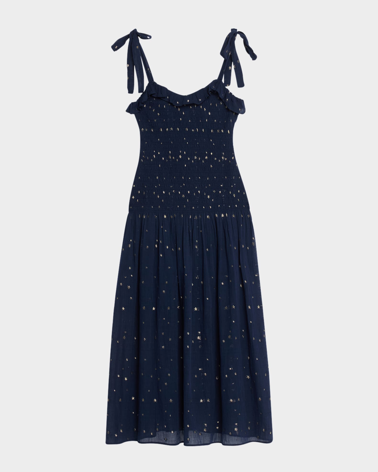 knee length dresses for ladies Celestial Bloom Midi Dress XL