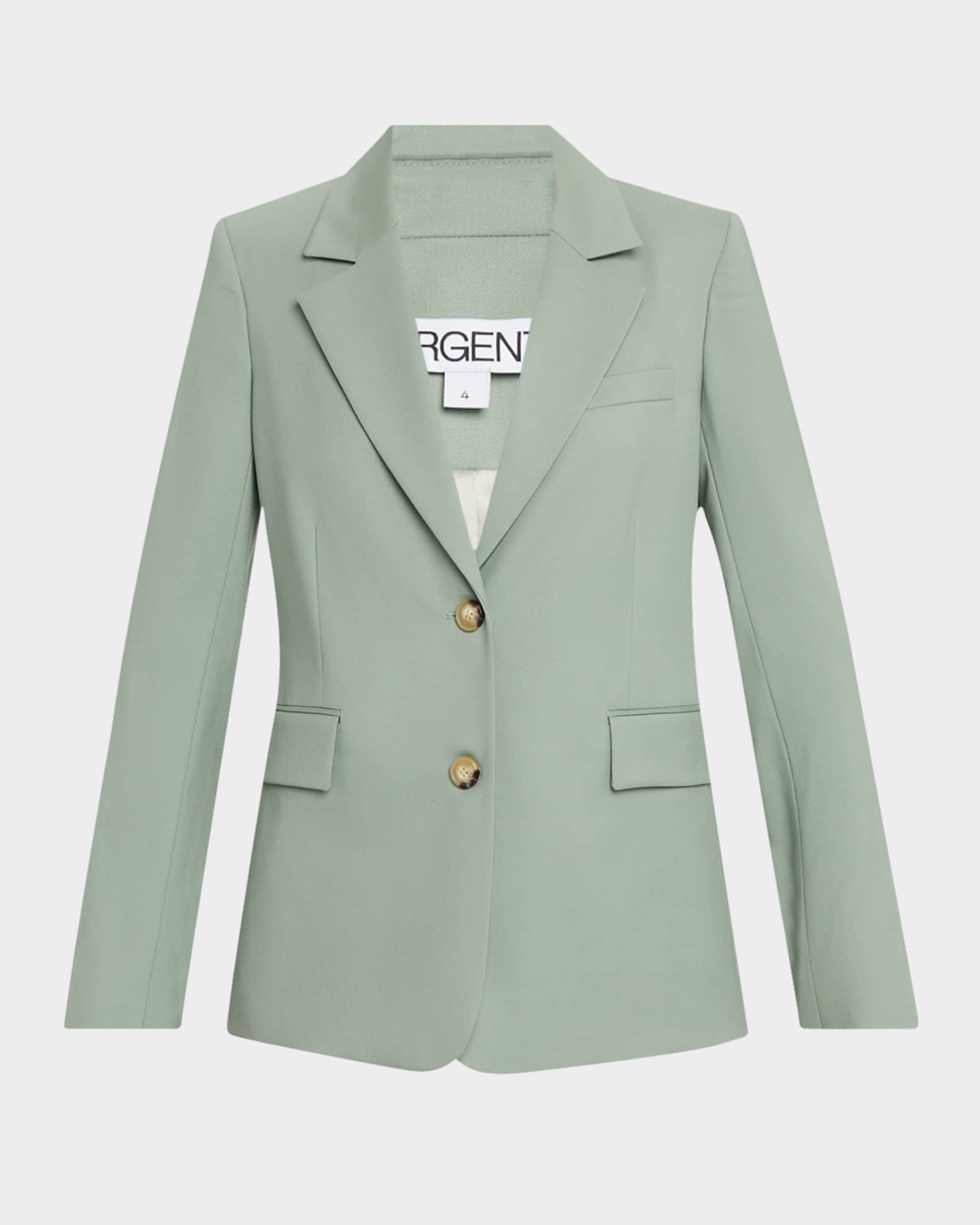 Two-Button Seasonless Wool Blazer 0