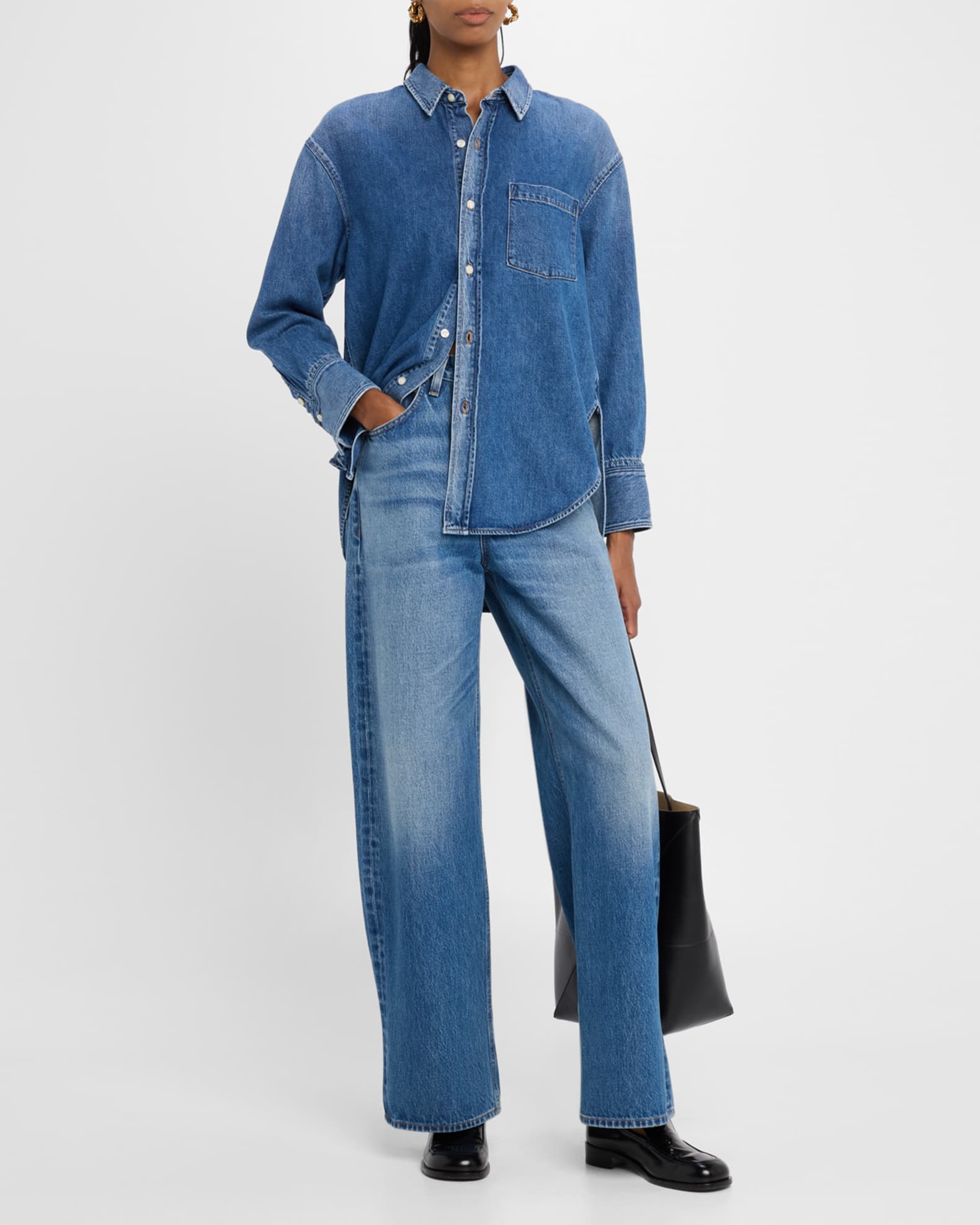 Good Work by Argent x Citizens of Humanity Ayla Baggy Straight-Leg