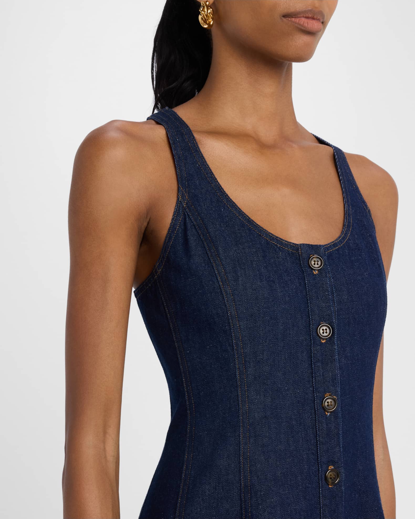 【関税込み】Citizens of Humanity ミディアムドレス Good Work by Argent x Citizens of Humanity Farrow Sleeveless