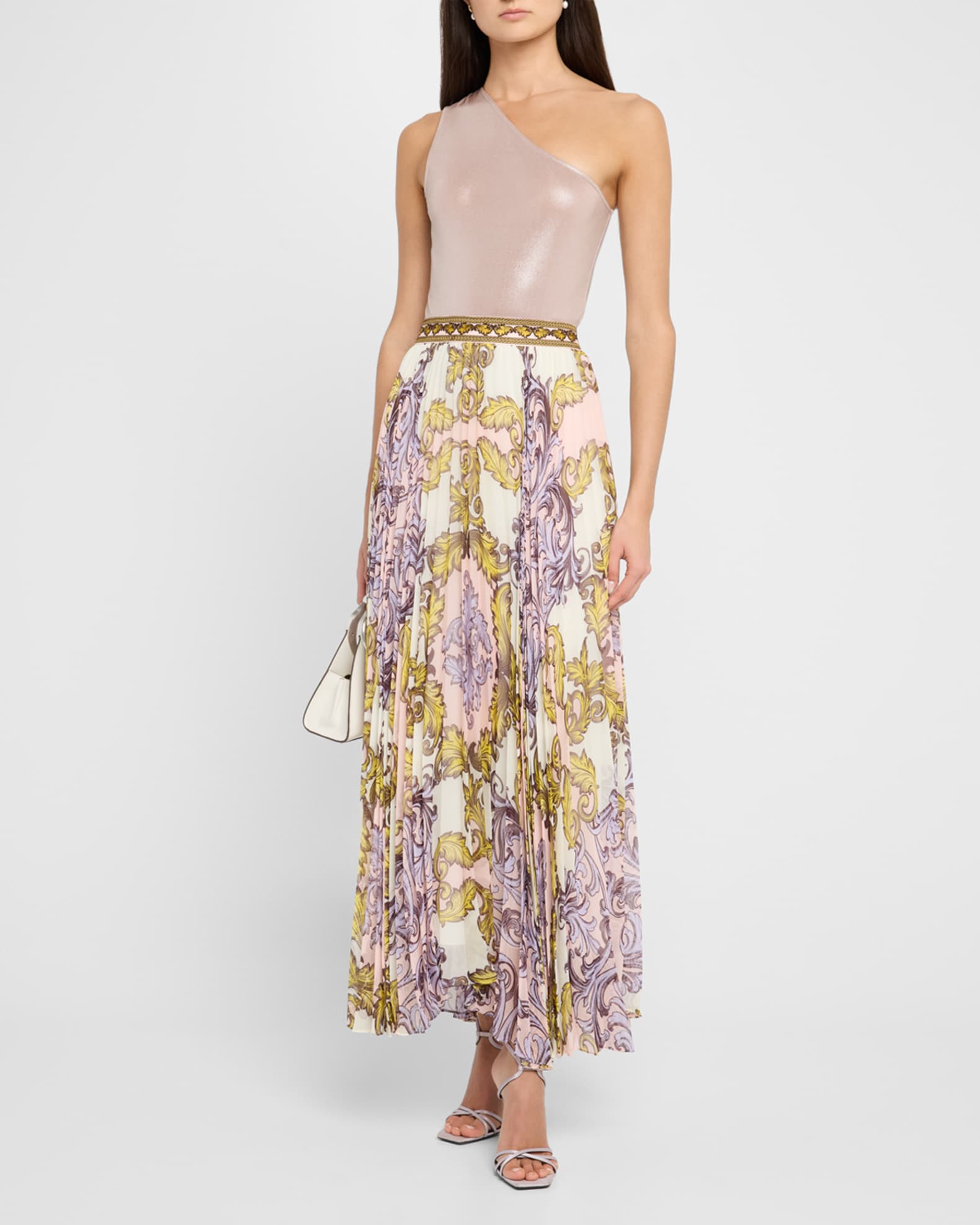 Day Dreamer Katz Pleated Maxi Skirt 1