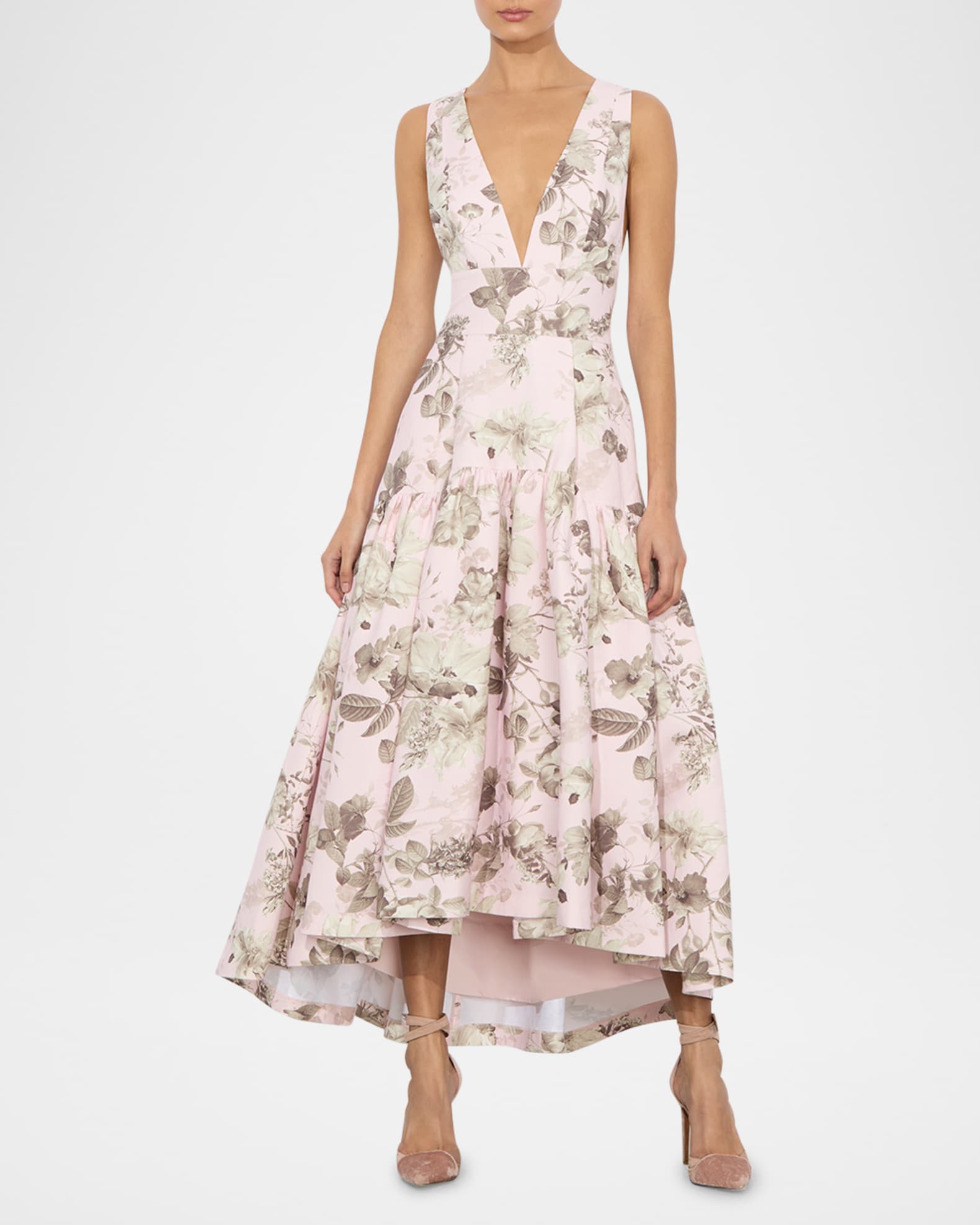 Lila Structured Midi Dress 1