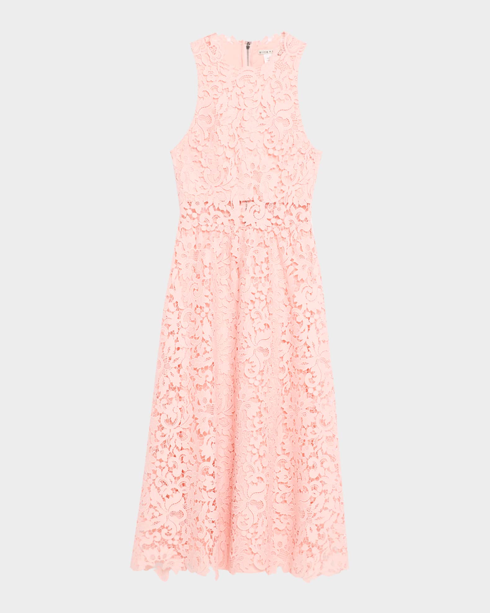 Babette Lace Midi Dress 0
