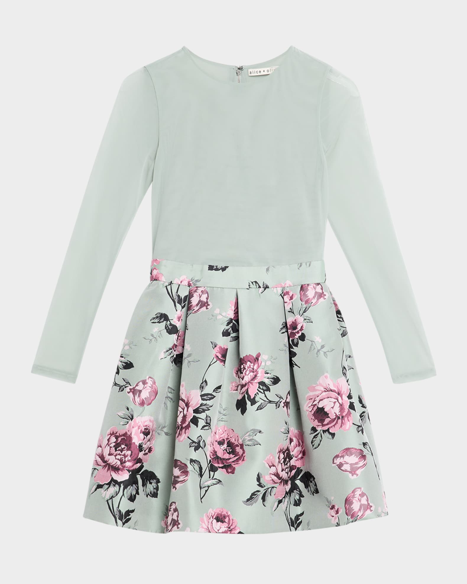 Chara Pleated Party Dress 0